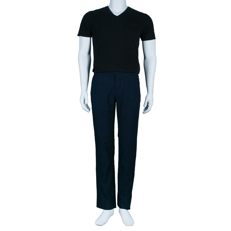 

Tom Ford Men' Navy Blue Trousers