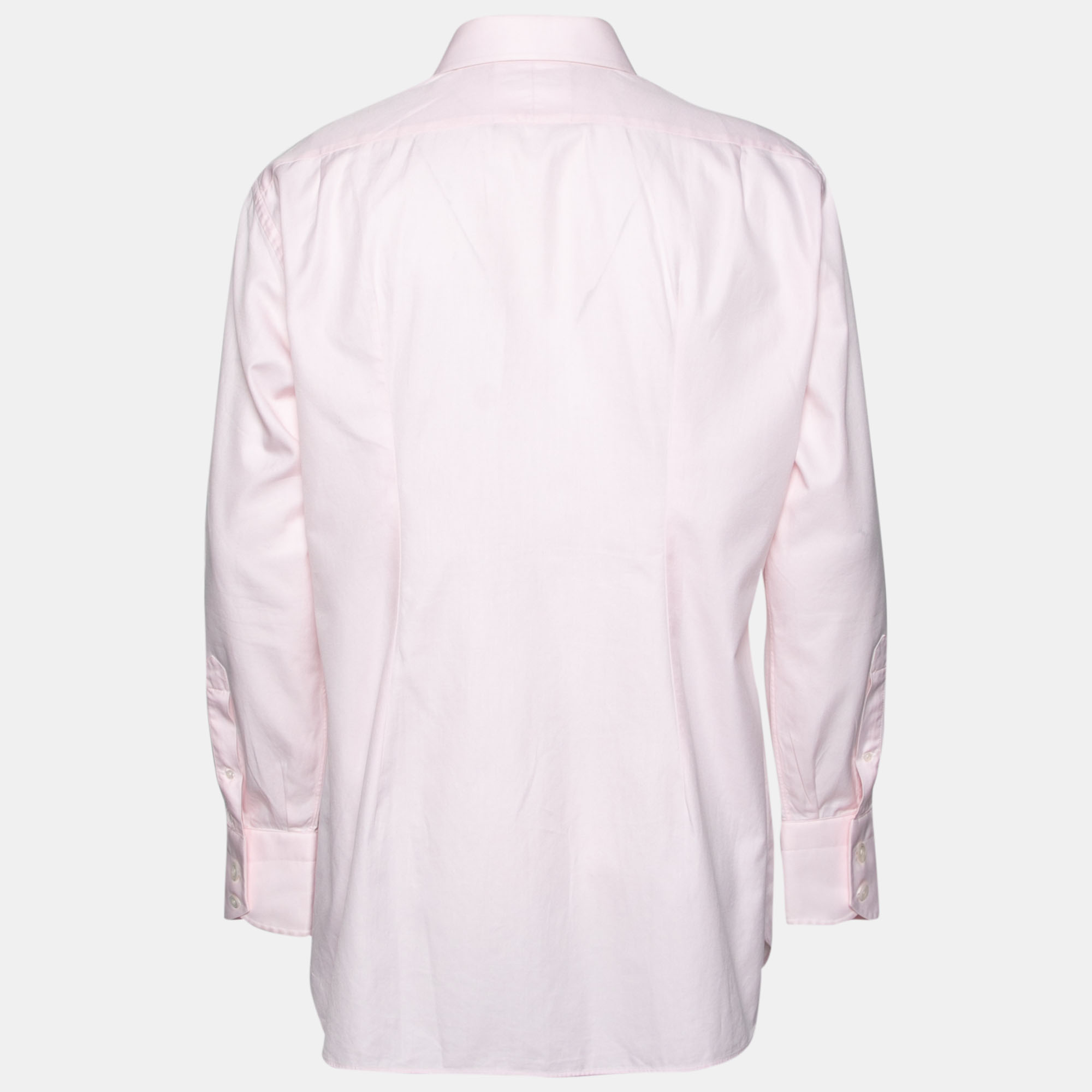 

Tom Ford Pink Cotton Long Sleeve Shirt