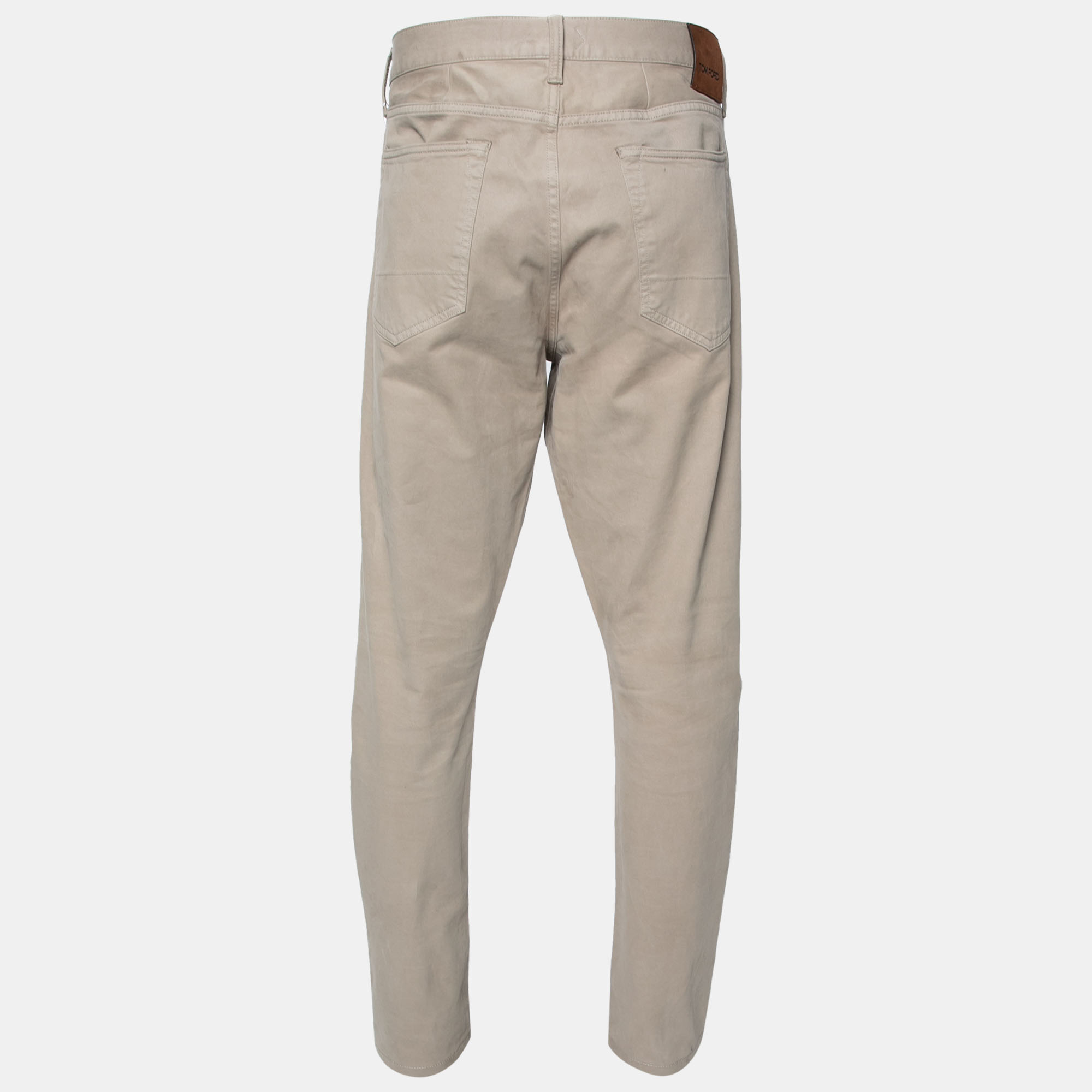 

Tom Ford Beige Cotton Trouser
