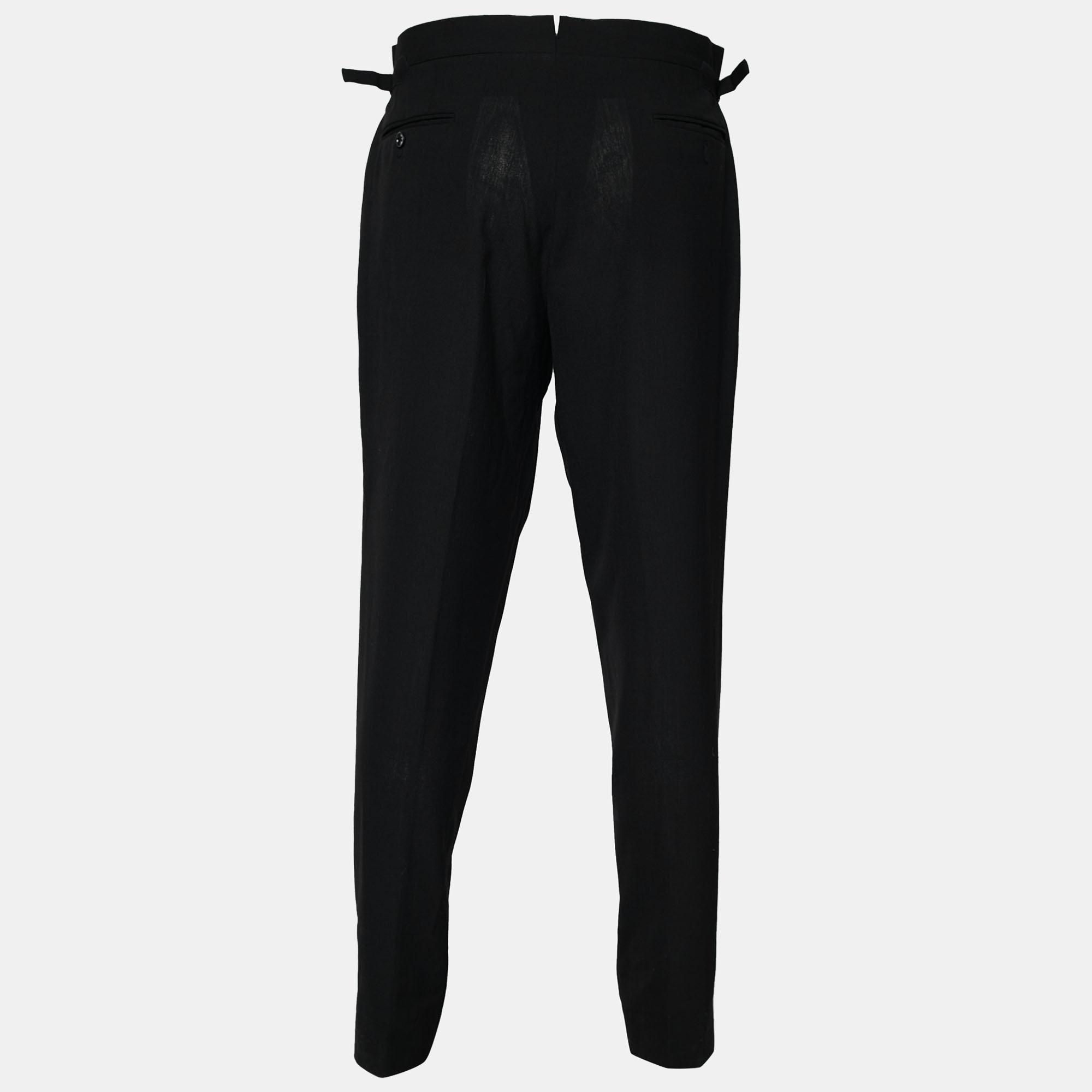 

Tom Ford Black Wool O' Connor Pants
