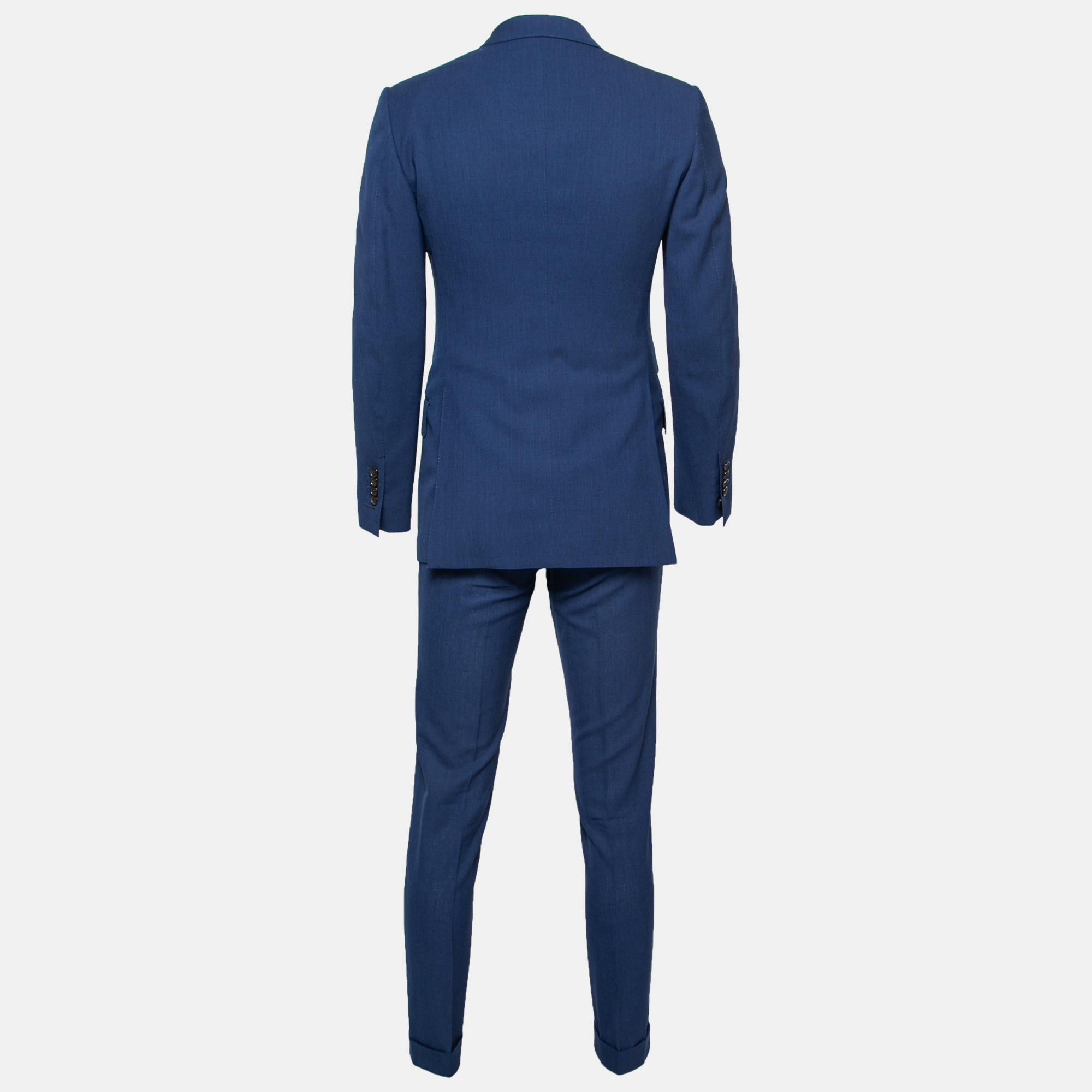 

Tom Ford Blue Wool Single-Breasted Suit