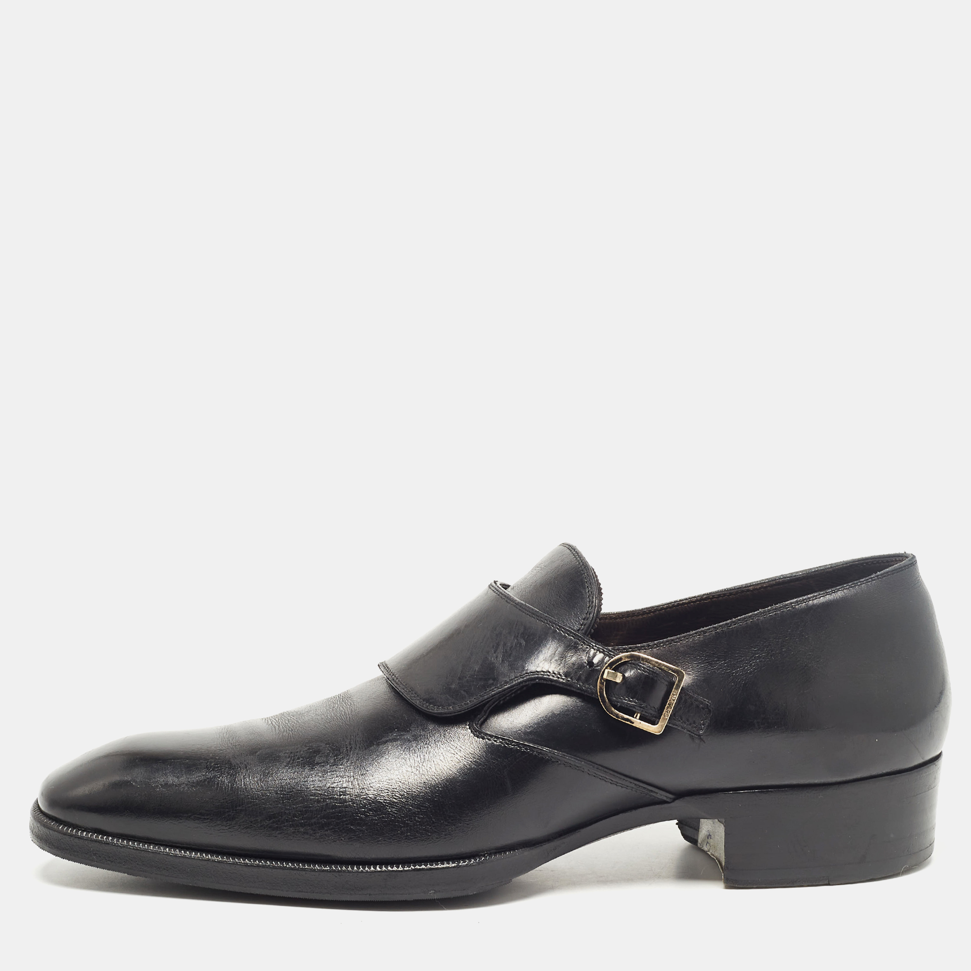 

Tom Ford Black Leather Oxfords Size