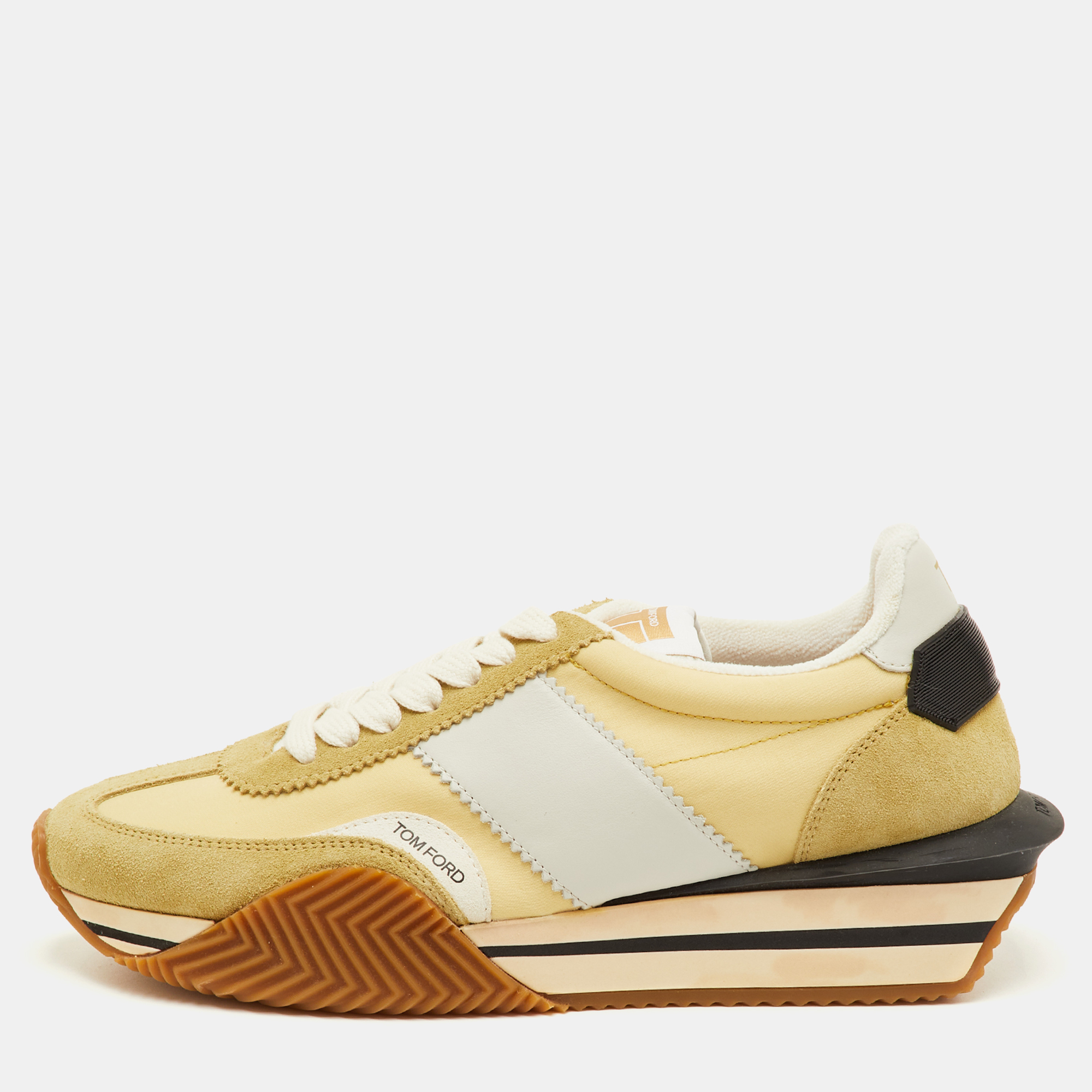 

Tom Ford James Size 42 Multicolor Canvas and Suede Low Top Sneakers