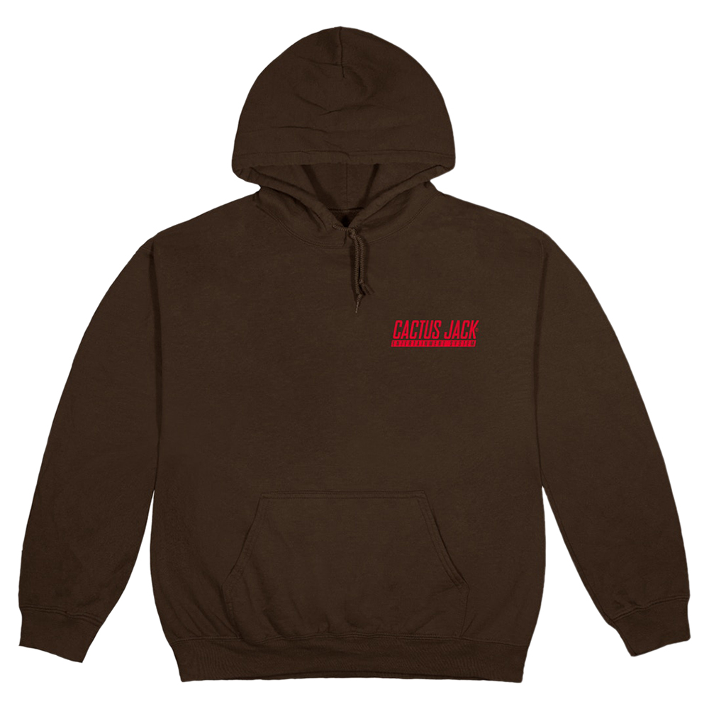 

Travis Scott Cactus Jack Logo Hoodie Size, Brown