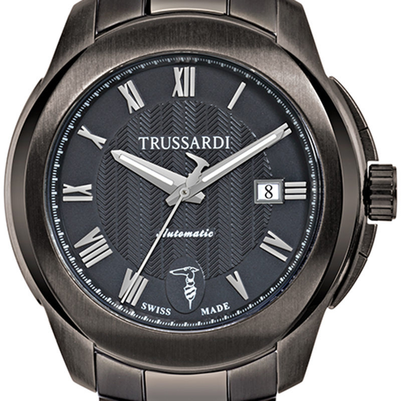 

Trussardi Black PVD Stainless Steel T01 Men's Wristwatch