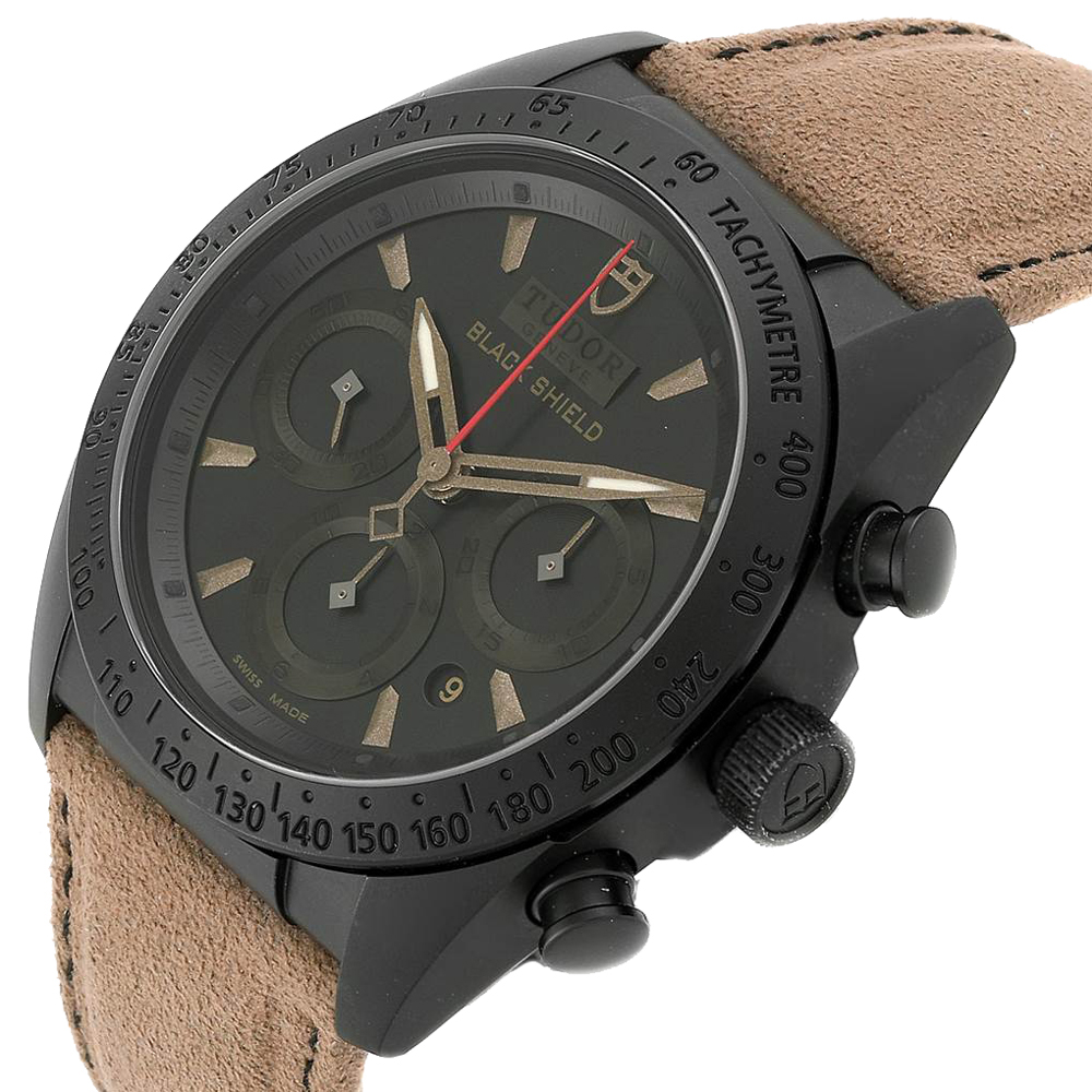 

Tudor Black Ceramic Fastrider Alcantara