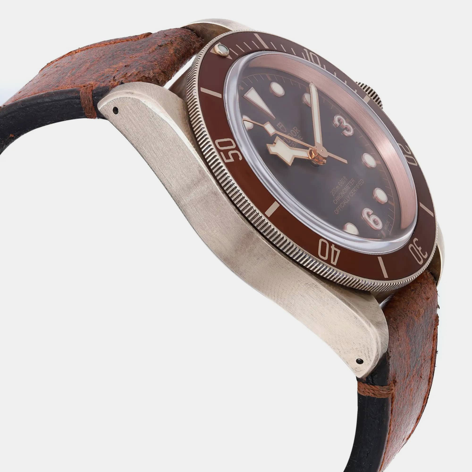 Tudor Heritage Black Bay Bronze Brown Dial Automatic Men`s Wristwatch 43 mm 
