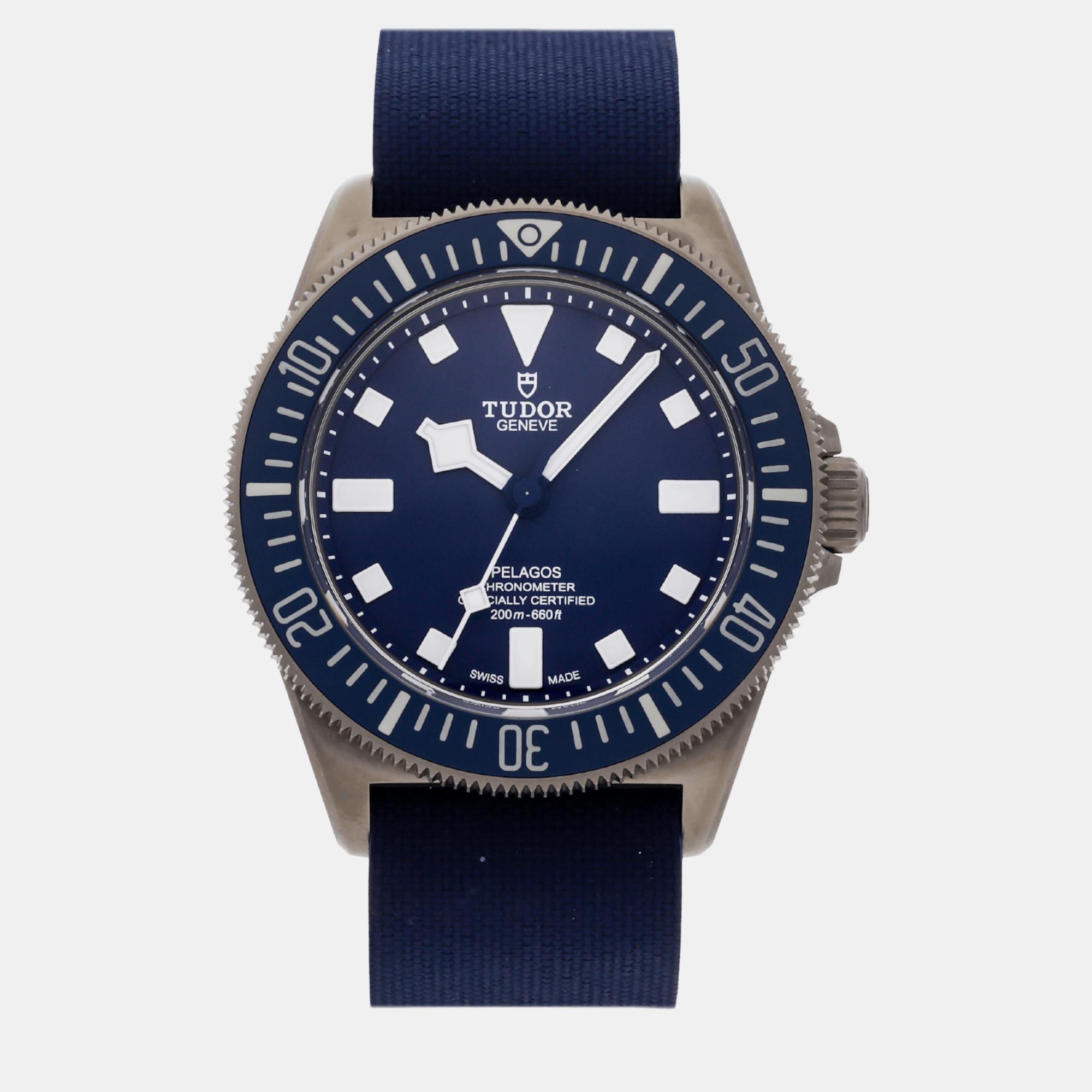 

Pre-Owned Tudor Pelagos FXD 25707B/21-0001 42 mm, Blue