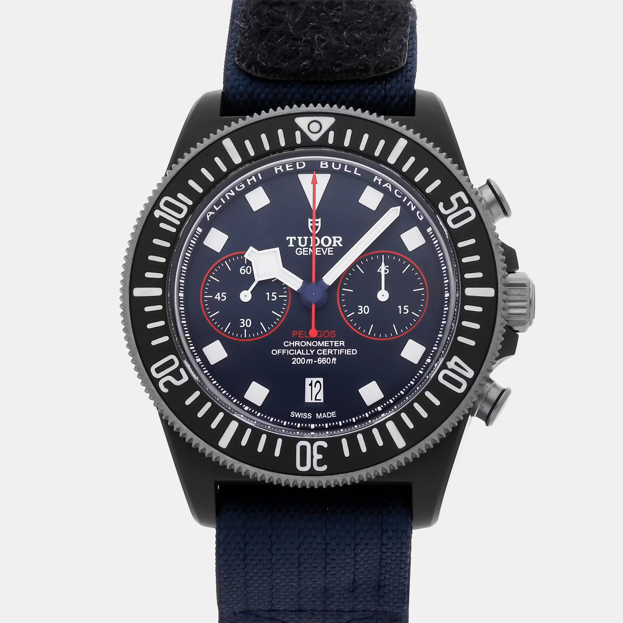 

Pre-Owned Tudor Pelagos FXD Chronograph "Alinghi Red Bull Racing" 25807KN, Blue