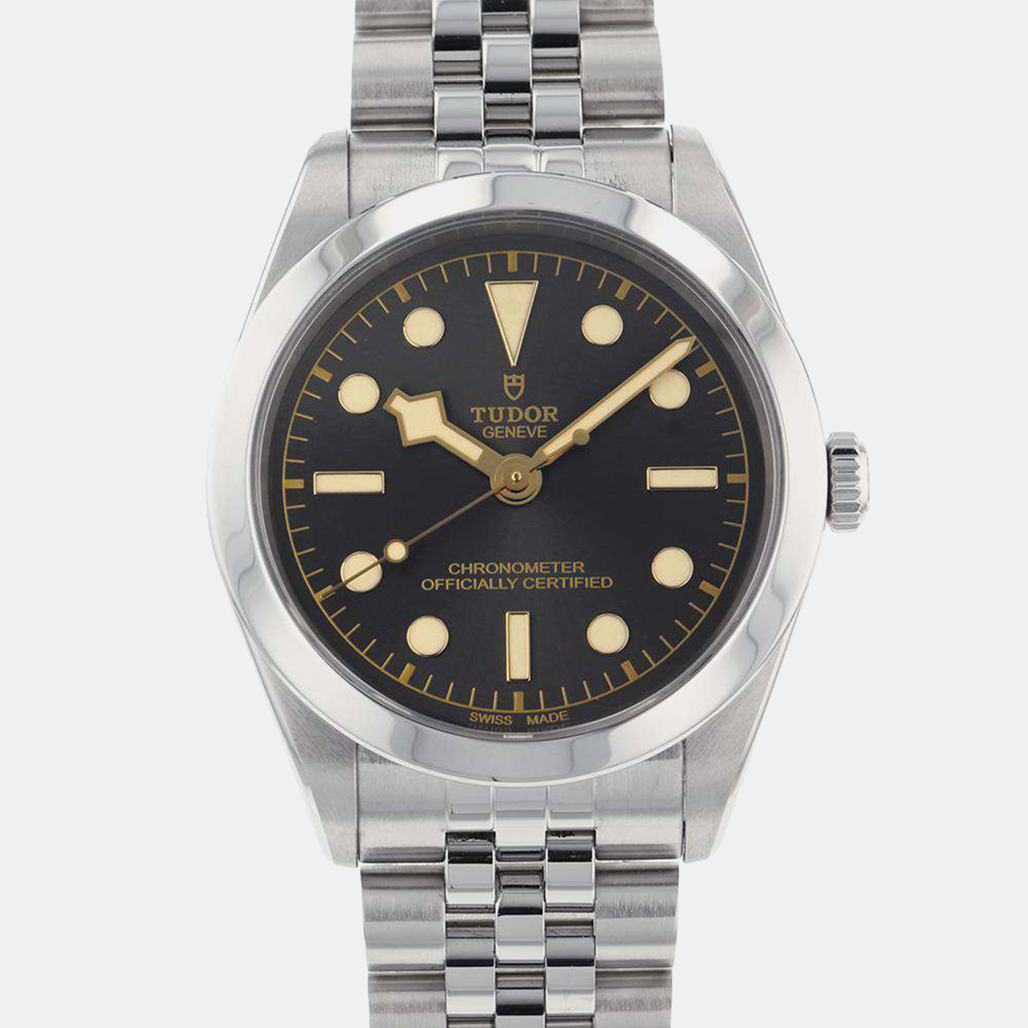 

Tudor Black Steel Black Bay M79640-0001 Automatic Men's Wristwatch