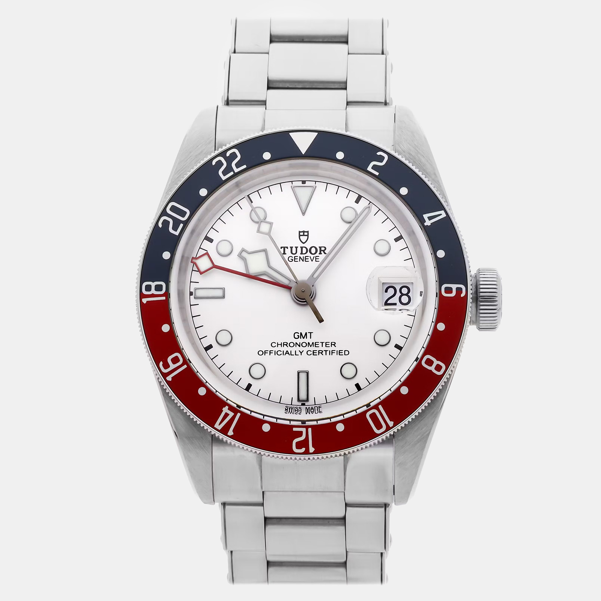 

Pre-Owned Tudor Black Bay GMT 79830RB, Silver