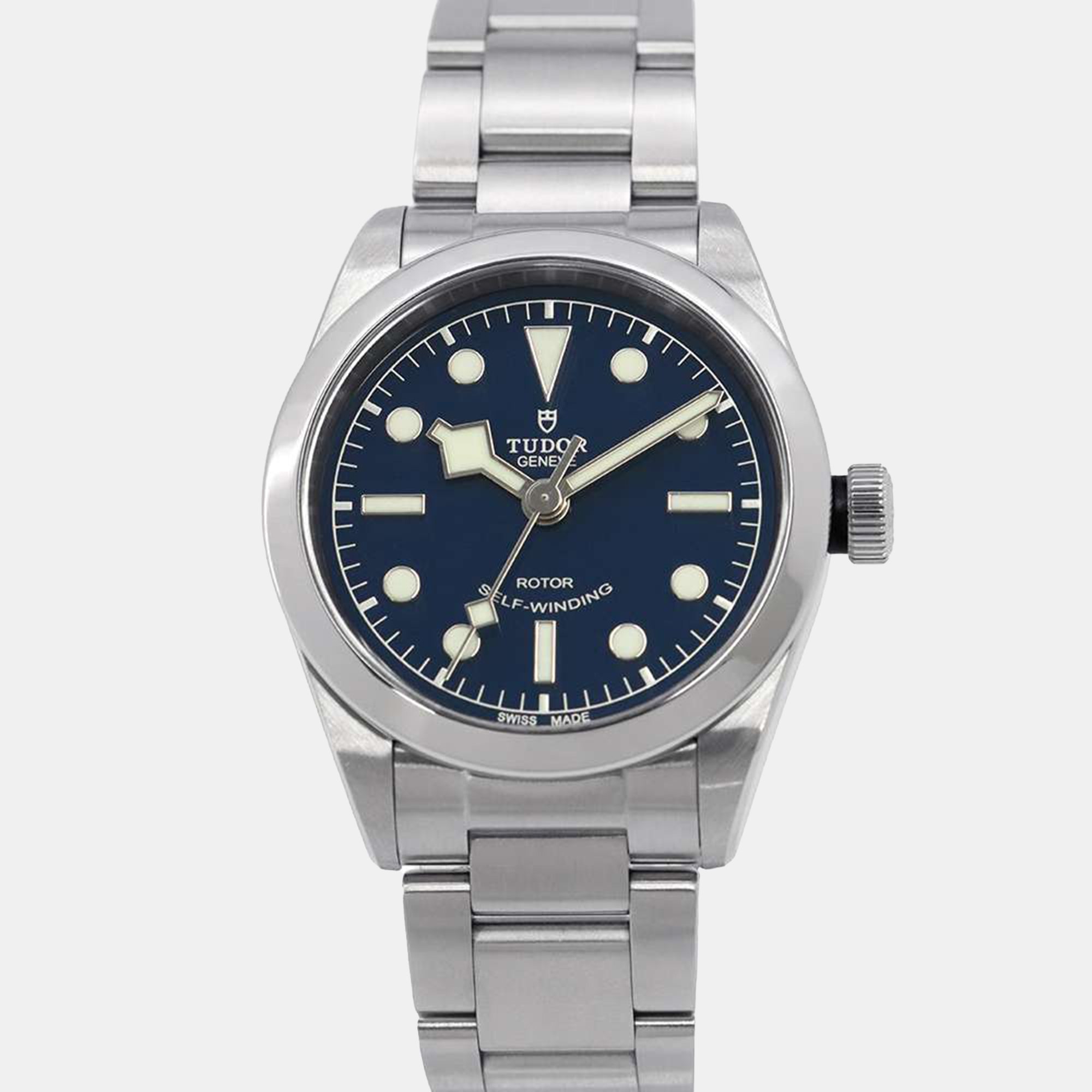 

Tudor Blue Stainless Steel Black Bay 79500-0004 Automatic Men's Wristwatch 36 mm