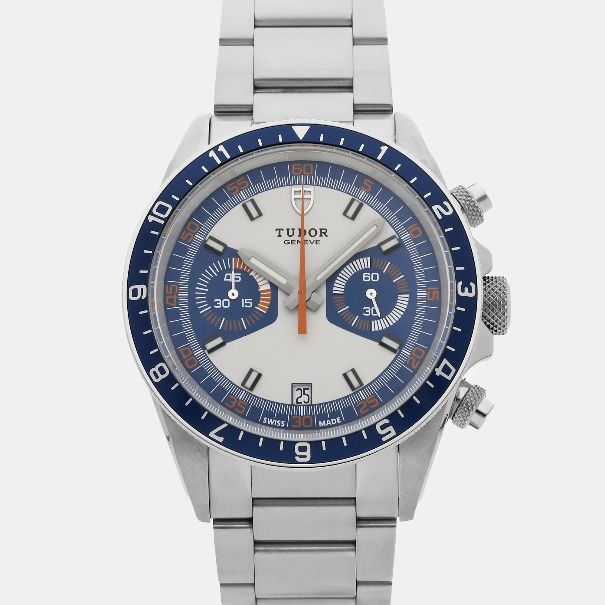 

Pre-Owned Tudor Heritage Chronograph 70330B, Silver