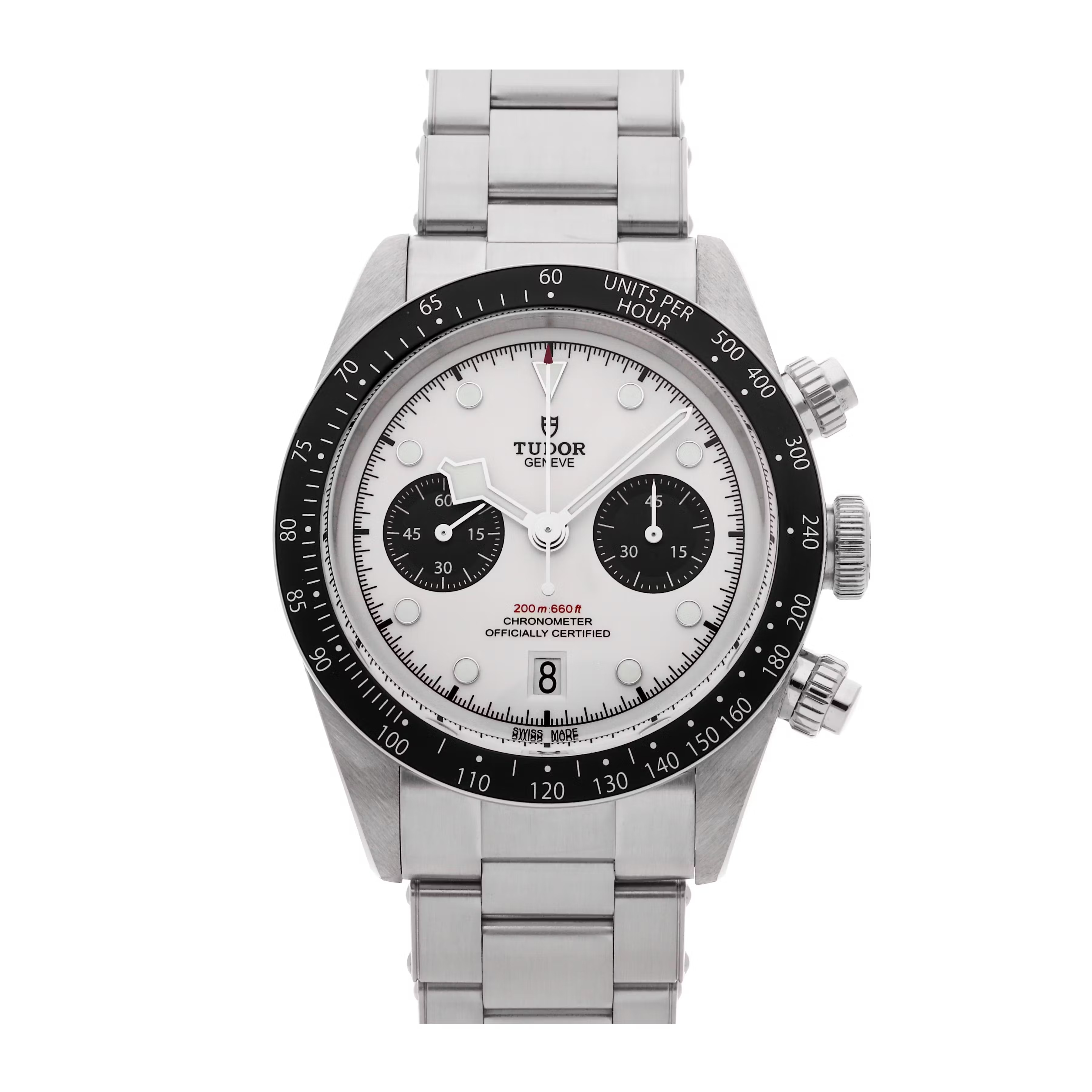 

Pre-Owned Tudor Black Bay Chronograph 79360N, White