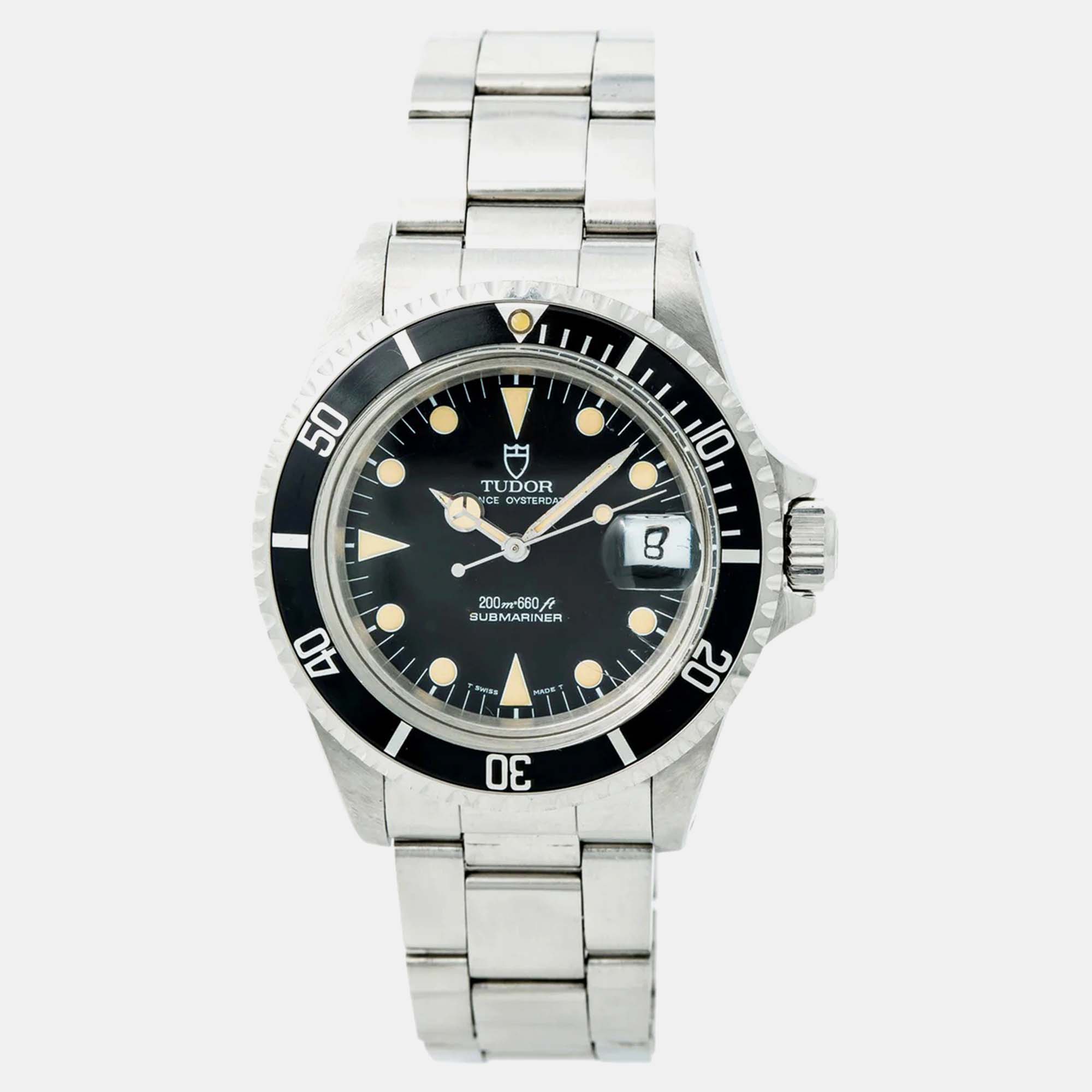 

Tudor Submariner 79090 Automatic Black Stainless Steel Men's Wristwatch 40 mm