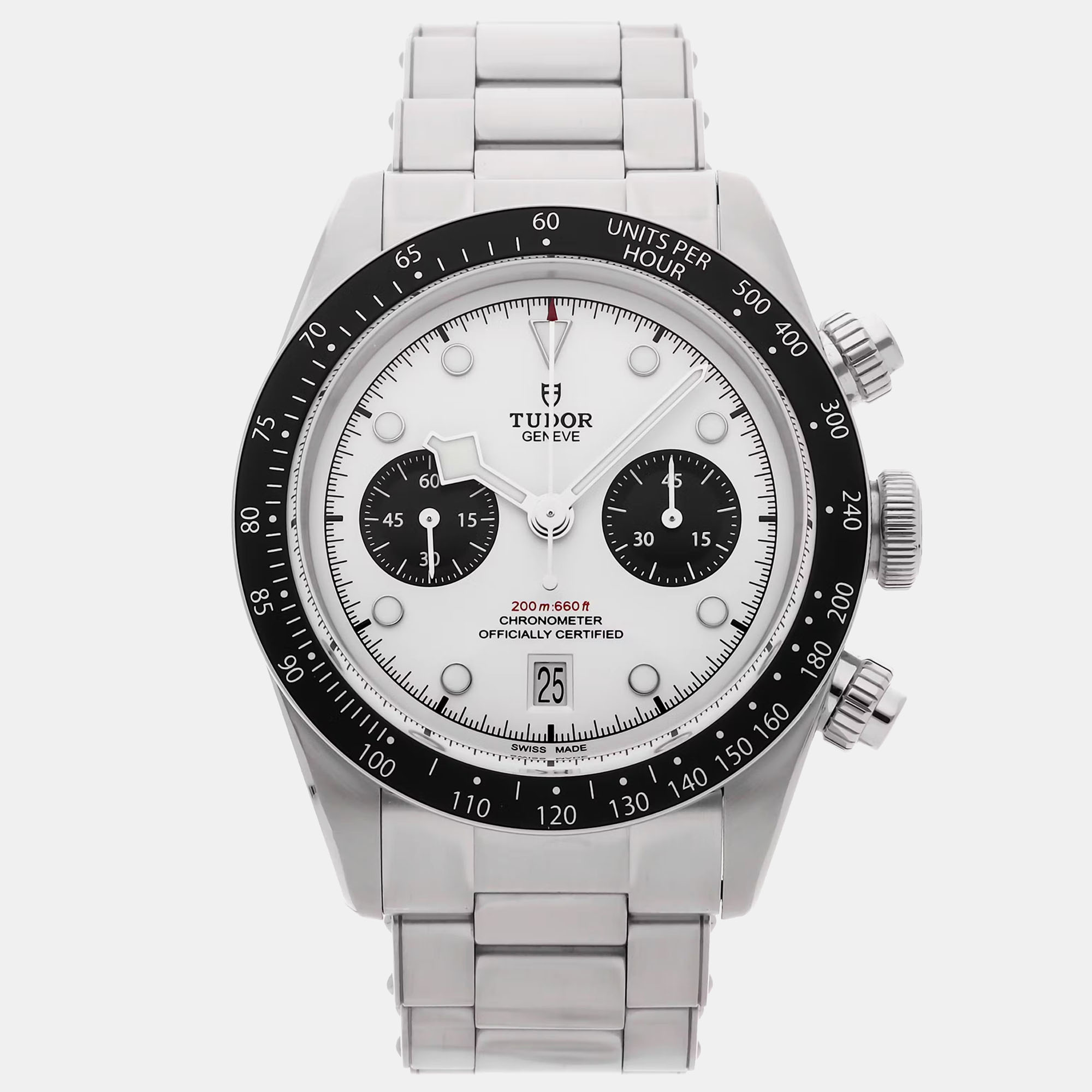 

Pre-Owned Tudor Black Bay Chronograph 79360N 41 mm, White