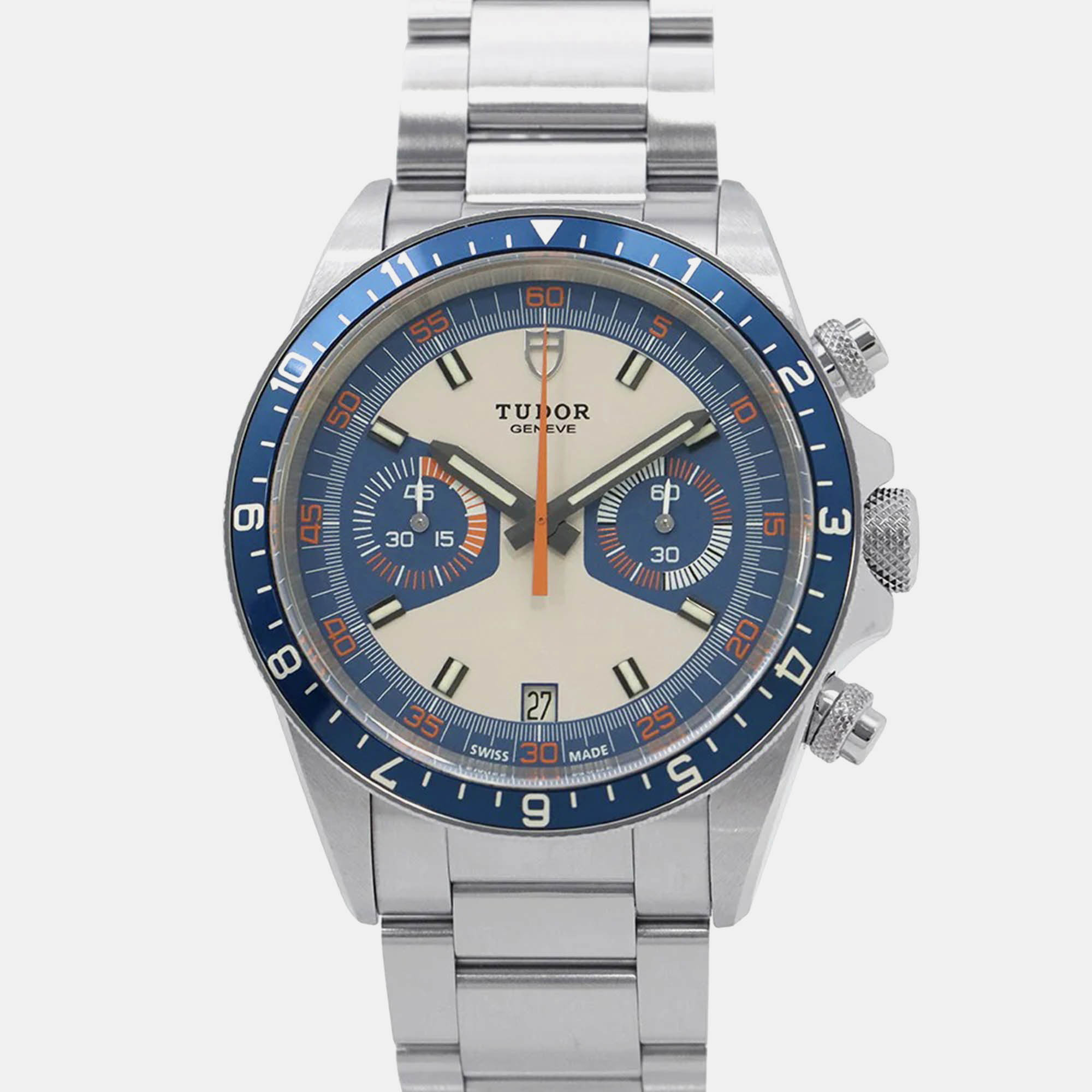 

Tudor Heritage 70330B Automatic Blue Stainless Steel Men's Wristwatch 42 mm