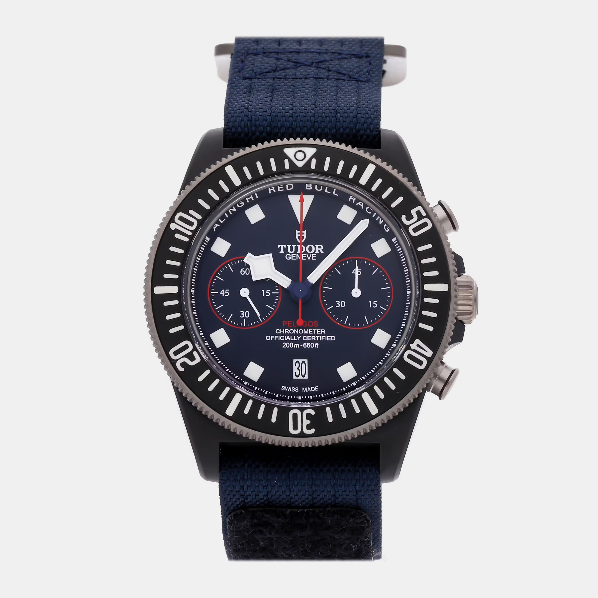 

Pre-Owned Tudor Pelagos FXD Chronograph "Alinghi Red Bull Racing" 25807KN, Blue
