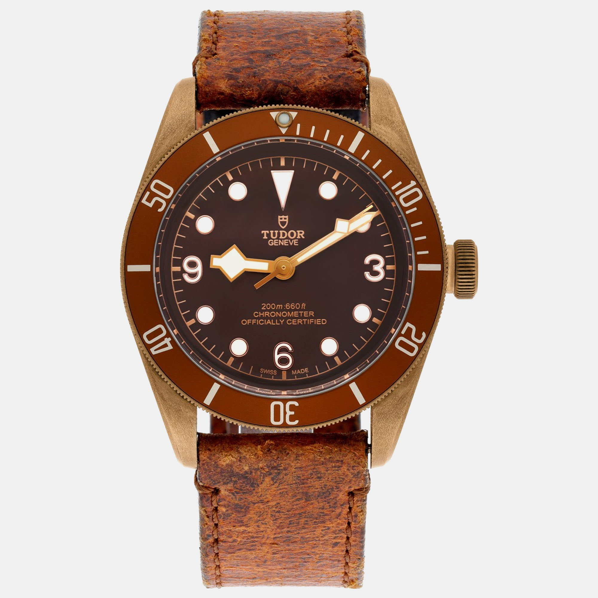 

Tudor Heritage 79250BM Automatic Brown Aluminium Men's Wristwatch 42 mm