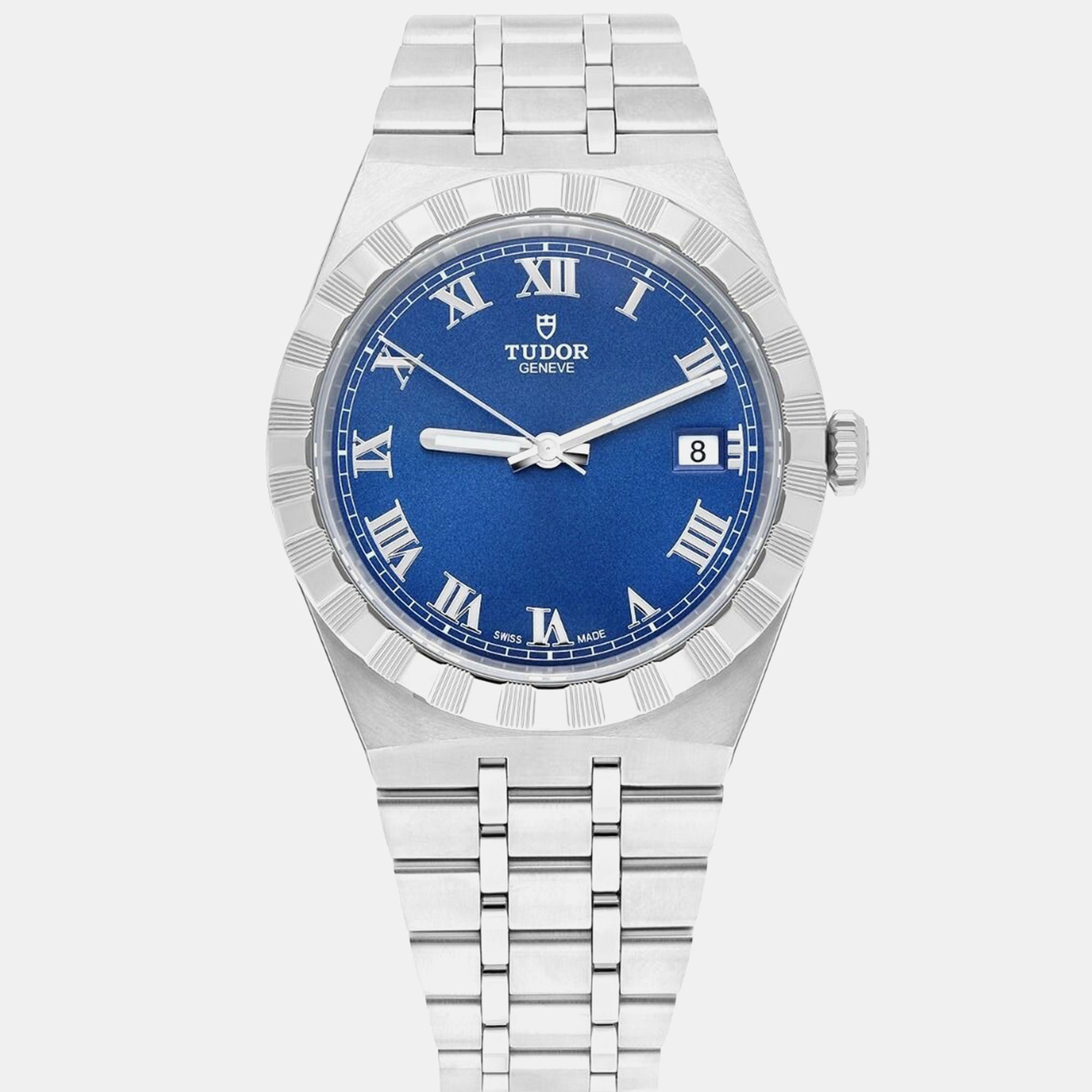 

Tudor Royal M28500-0005 Automatic Blue Stainless Steel Men's Wristwatch 38 mm