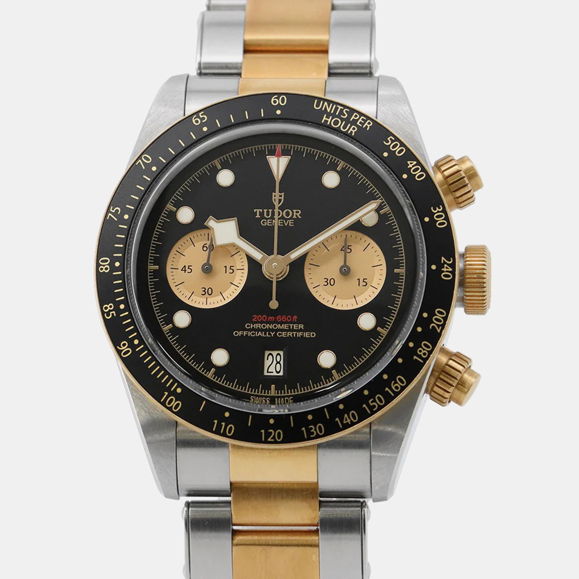

Tudor Black Bay 79363N Automatic Black 18k Yellow Gold Stainless Steel Men's Wristwatch 41 mm