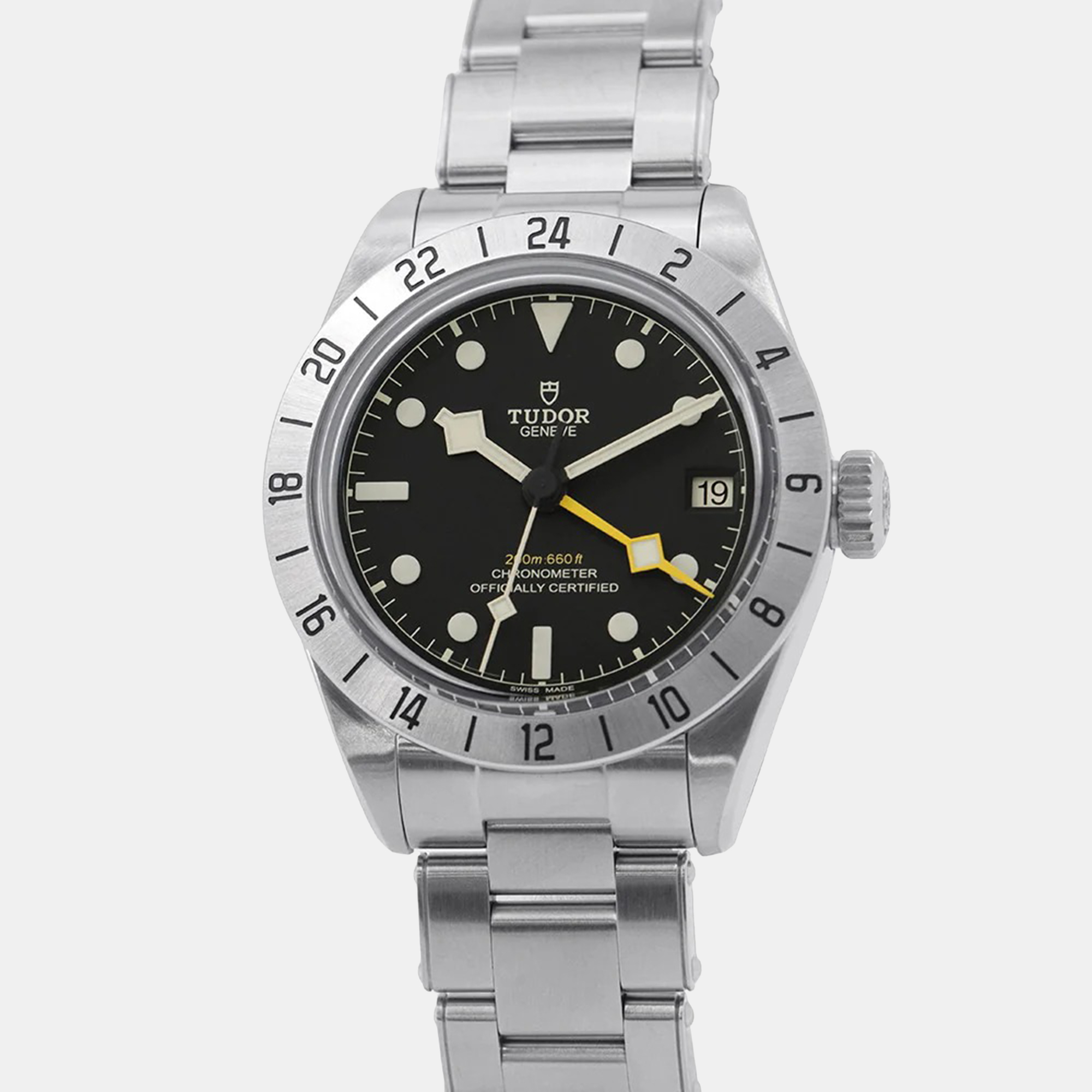 

Tudor Black Bay M79470-0001 Automatic Black Stainless Steel Men's Wristwatch 39 mm