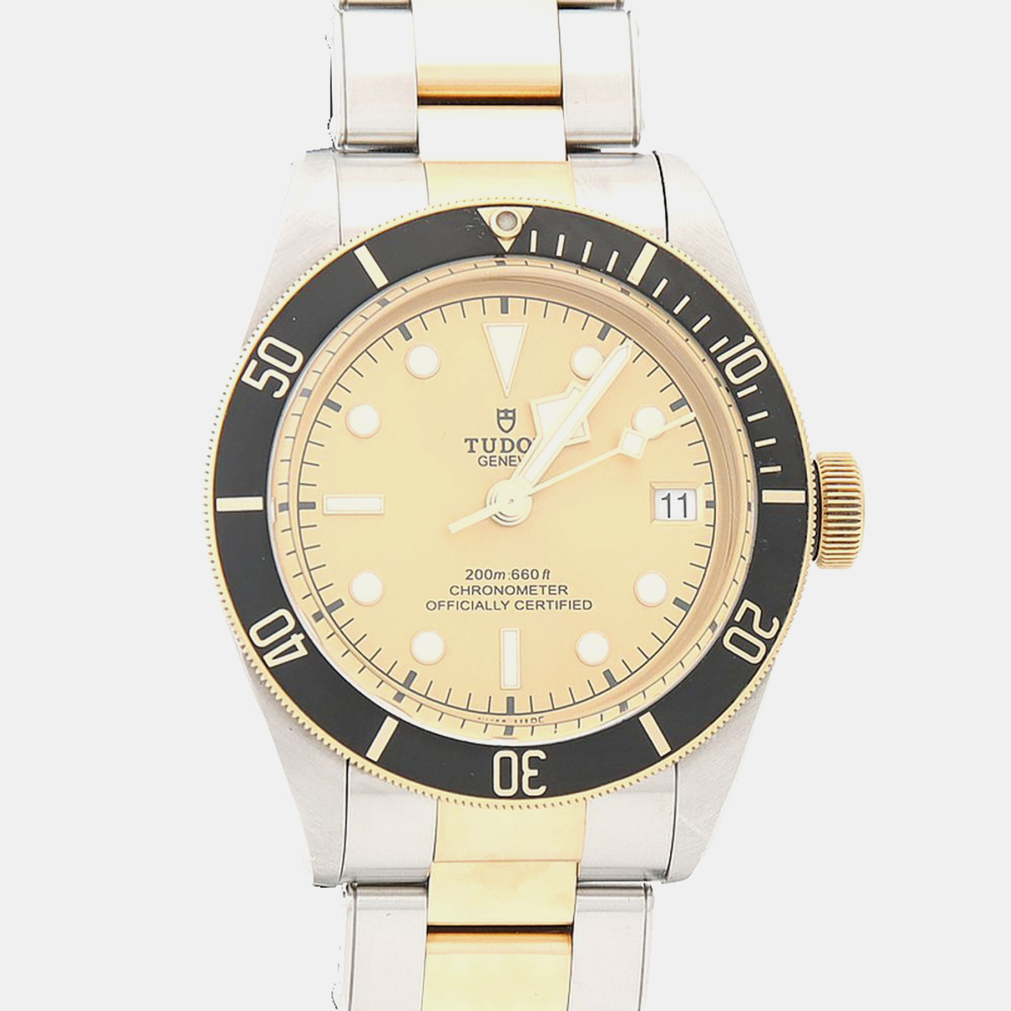 

Tudor Black Bay 79733 Automatic Yellow Gold Stainless Steel Men's Wristwatch 41 mm