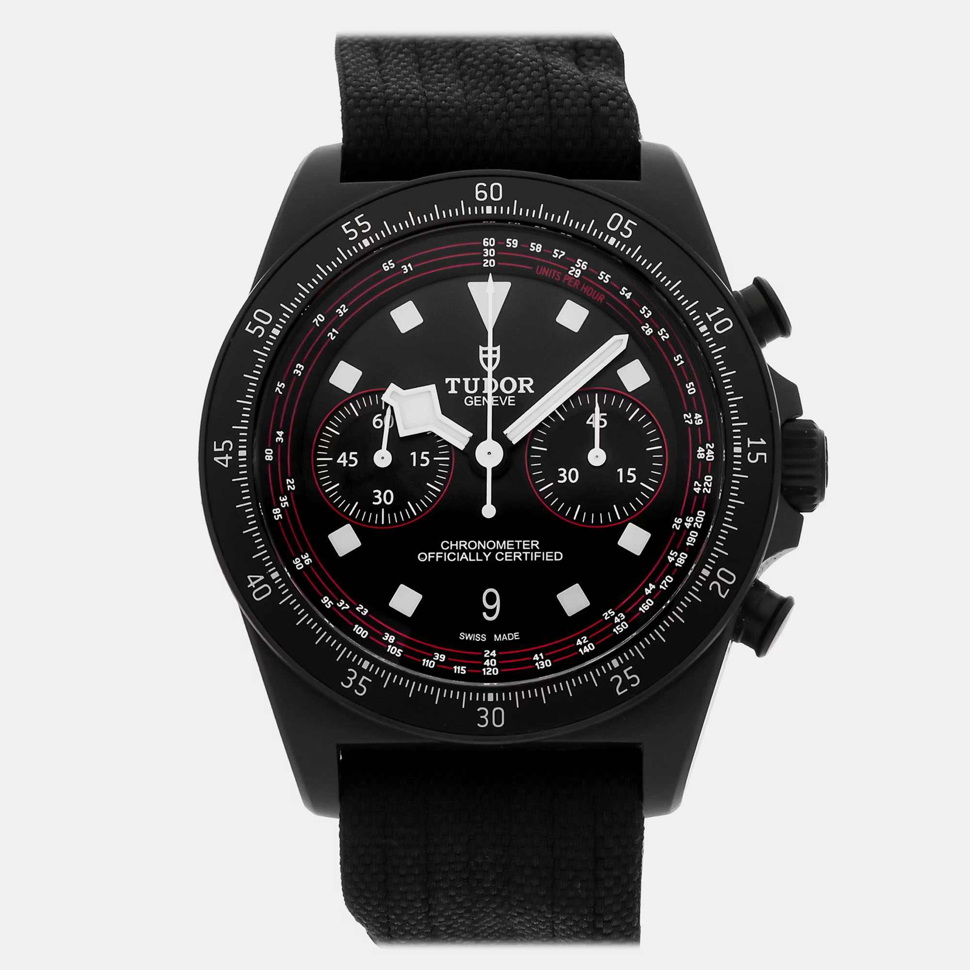 

Tudor Pelagos FXD Chronograph 25827KN Automatic Chronograph Black Dial Carbon Men's Wristwatch