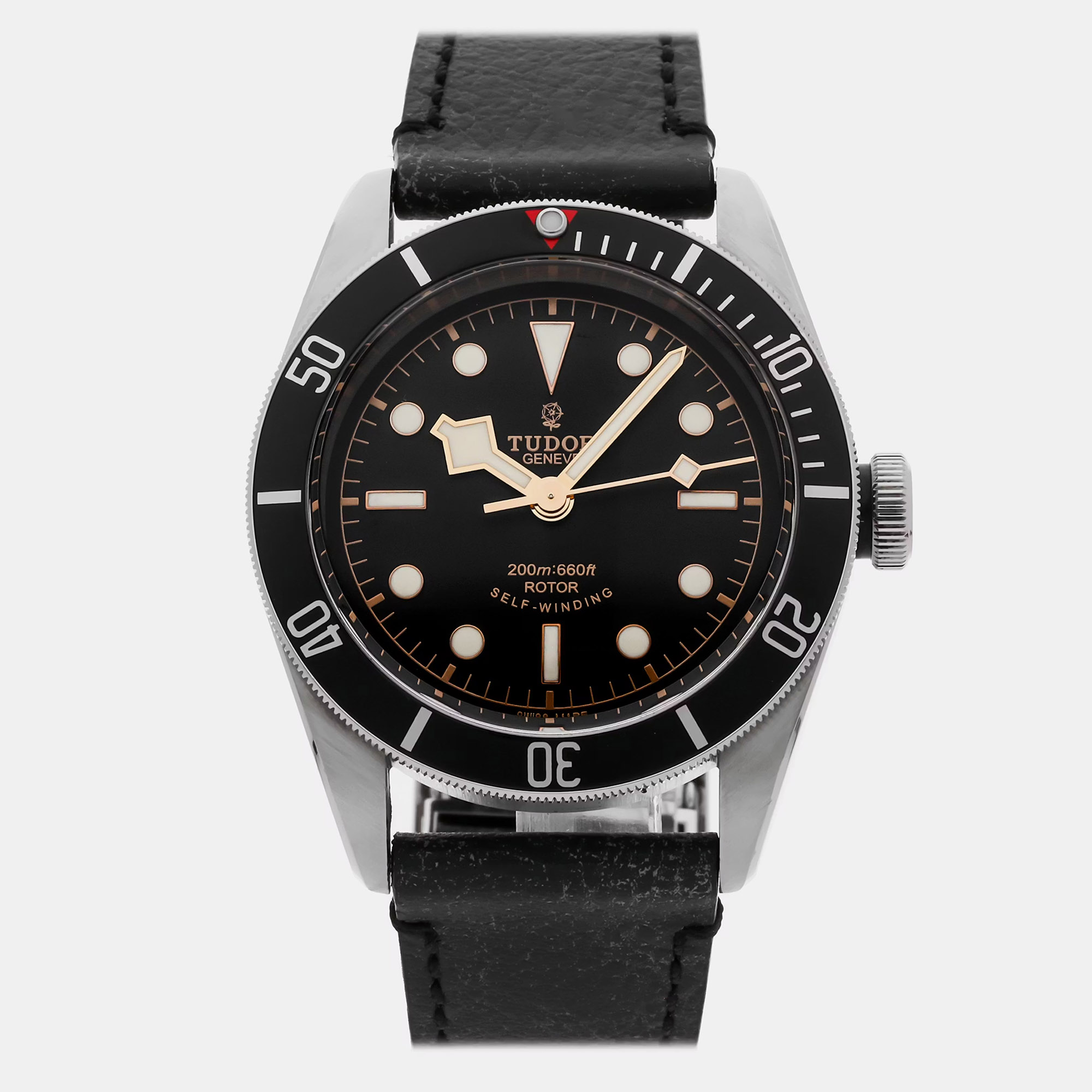 

Pre-Owned Tudor Black Bay 79220N Black Automatic Stainless Steel Men's Wristwatch 41 MM