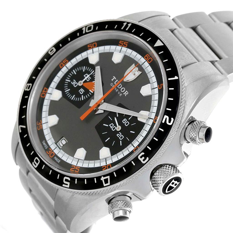 

Tudor Gray Stainless Steel Heritage Chrono, Grey