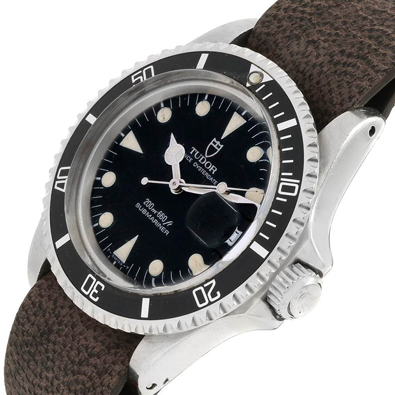 

Tudor Black Stainless Steel Submariner Prince Oysterdate