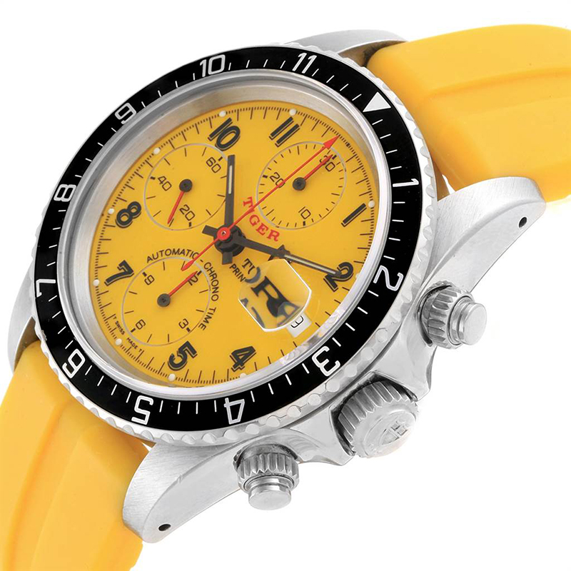 

Tudor Yellow Stainless Steel Tiger Woods Prince Date