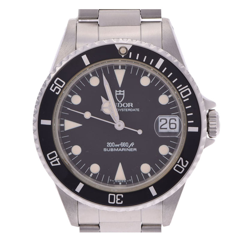 

Tudor Black Stainless Steel Submariner