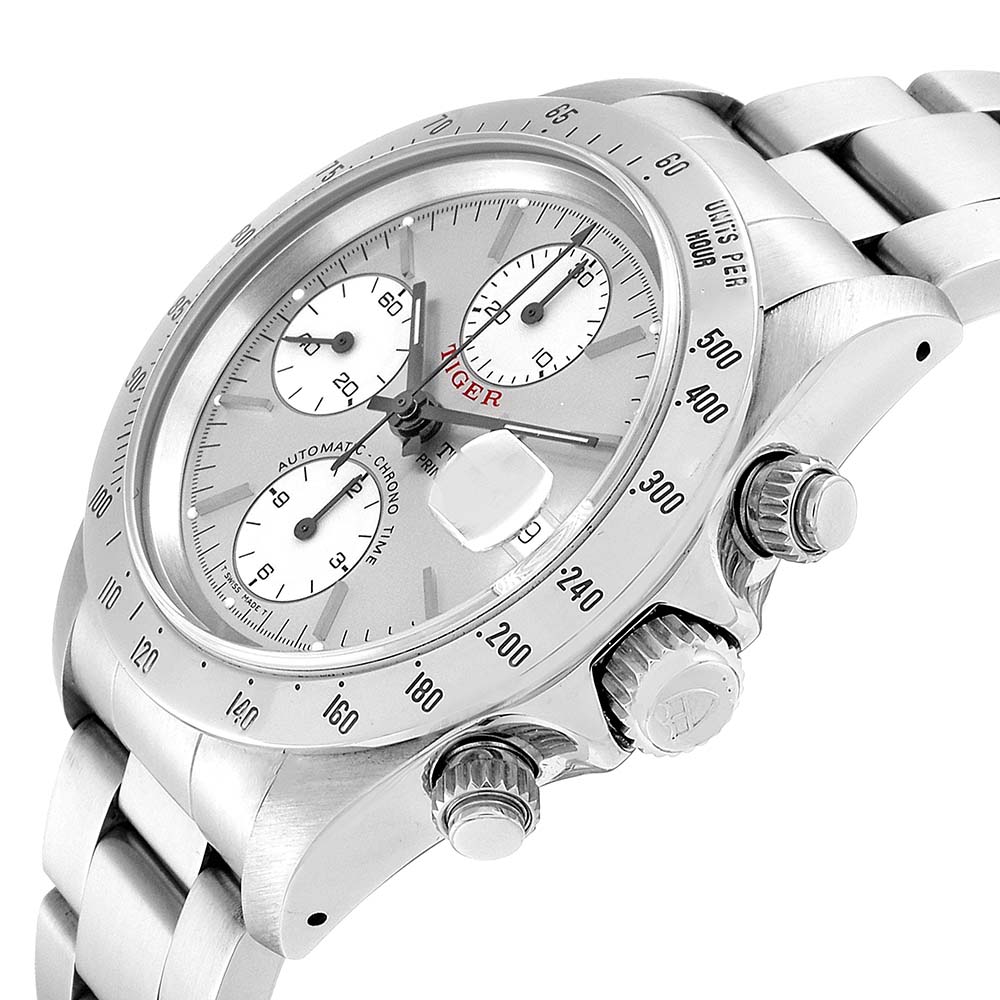 

Tudor Silver Stainless Steel Prince Chronograph