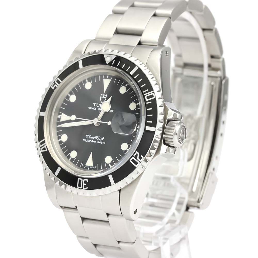 

Tudor Black Stainless Steel Submariner Automatic