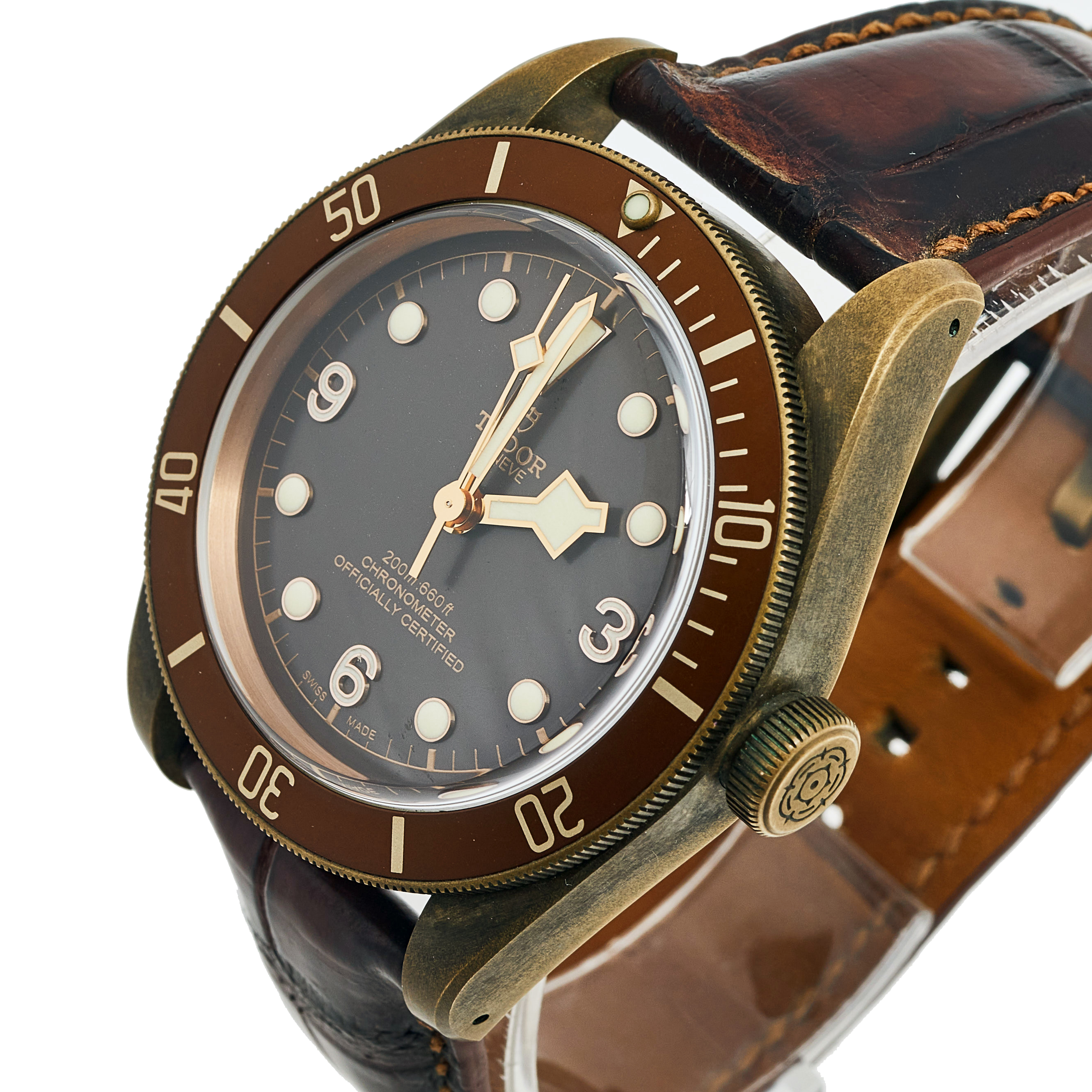 

Tudor Brown Black Bay Bronze M79250BM-001 Men's Wristwatch