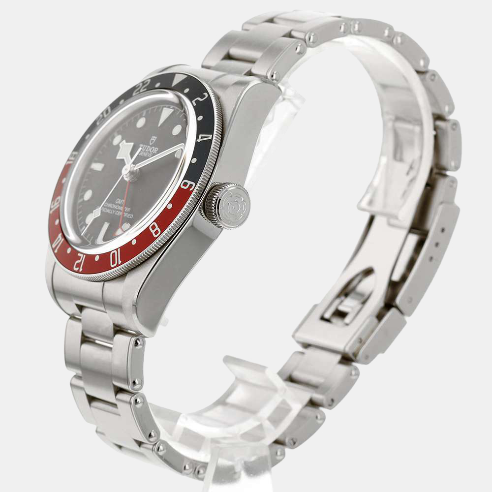 

Tudor Black Stainless Steel Black Bay 79830RB Automatic Men's Wristwatch 41 mm