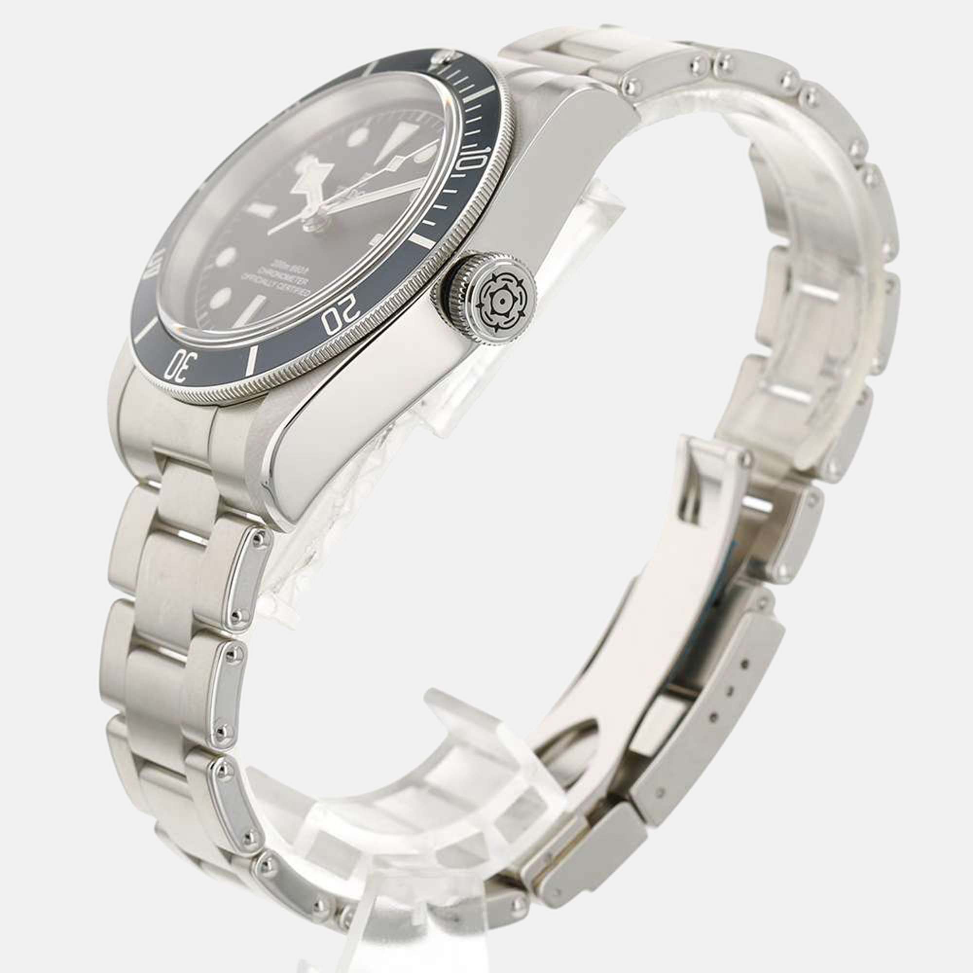 

Tudor Black Stainless Steel Black Bay 79230B Automatic Men's Wristwatch 41 mm