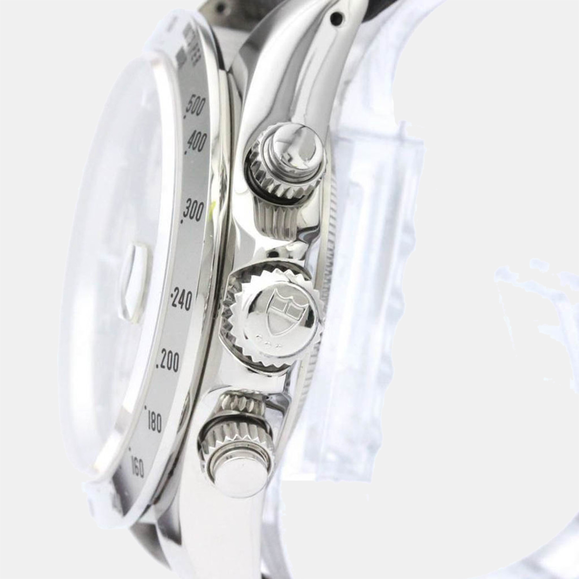 

Tudor Black Stainless Steel Prince Oysterdate 79280P Men's Wristwatch 40 mm