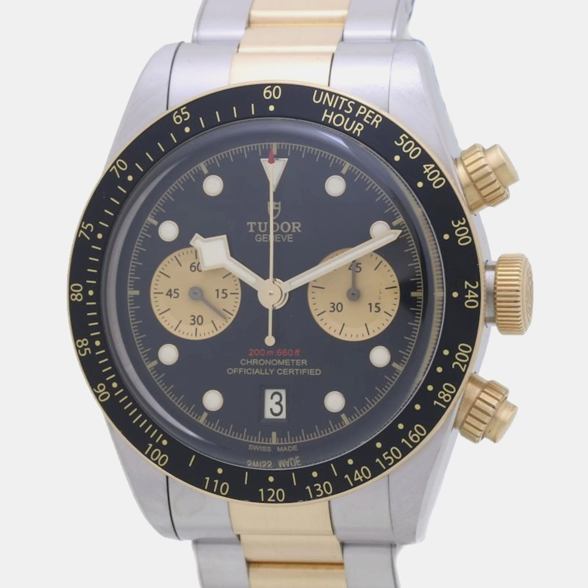 A meticulously crafted watch holds the promise of enduring appeal all day comfort and investment value. Carefully assembled and finished to stand out on your wrist this Tudor timepiece is a purchase you will cherish.