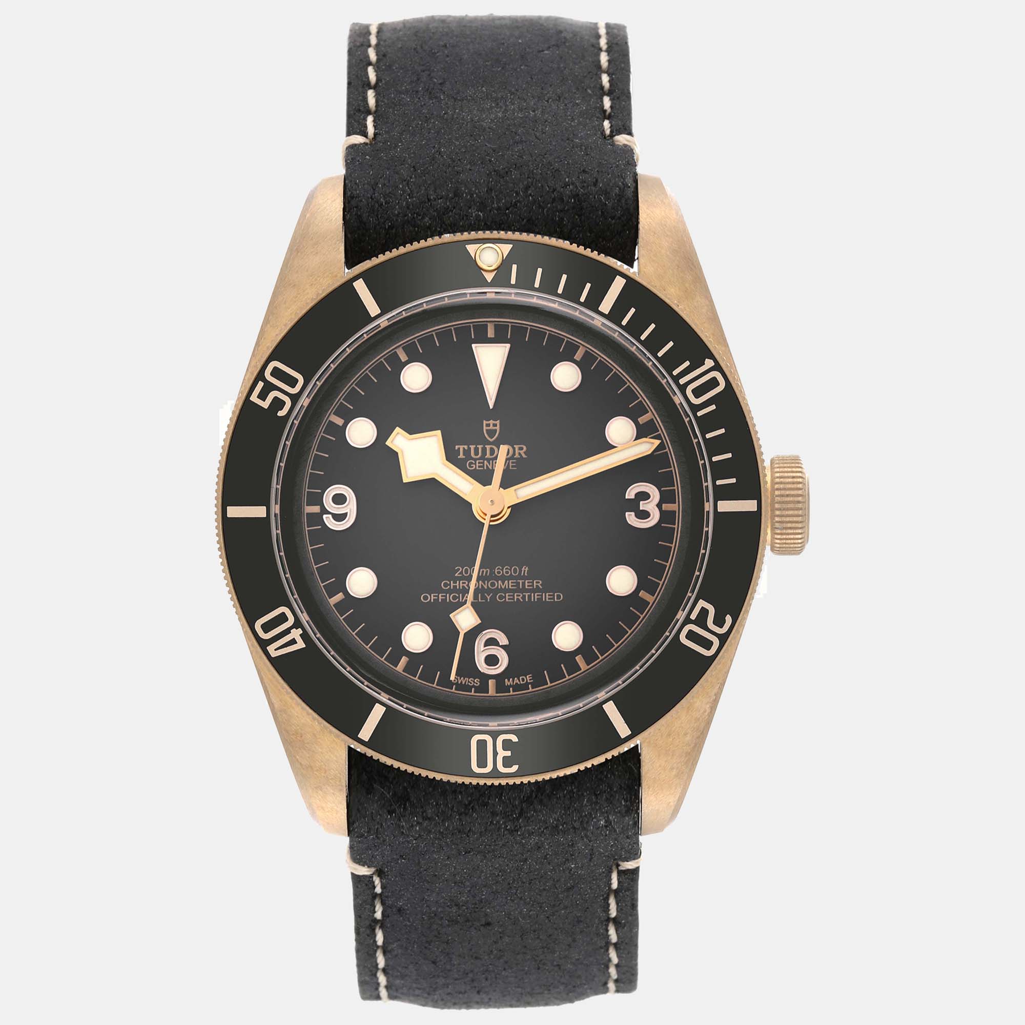 

Tudor Grey Bronze Black Bay 79250 Automatic Men's Wristwatch 41 mm