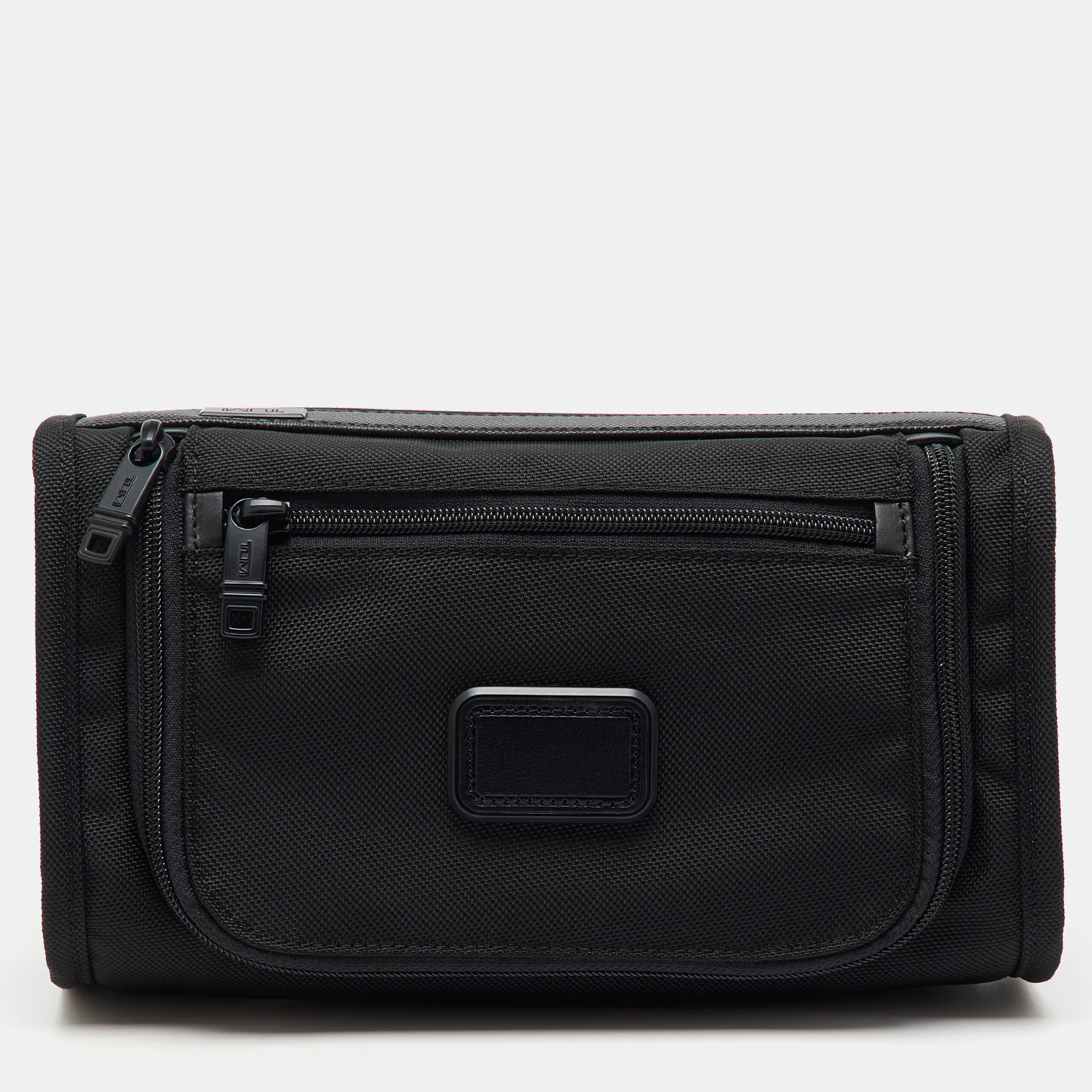 

TUMI Black Ballistic Nylon Pouch Travel Kit