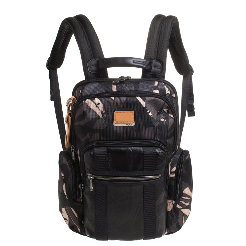 tumi nylon backpack