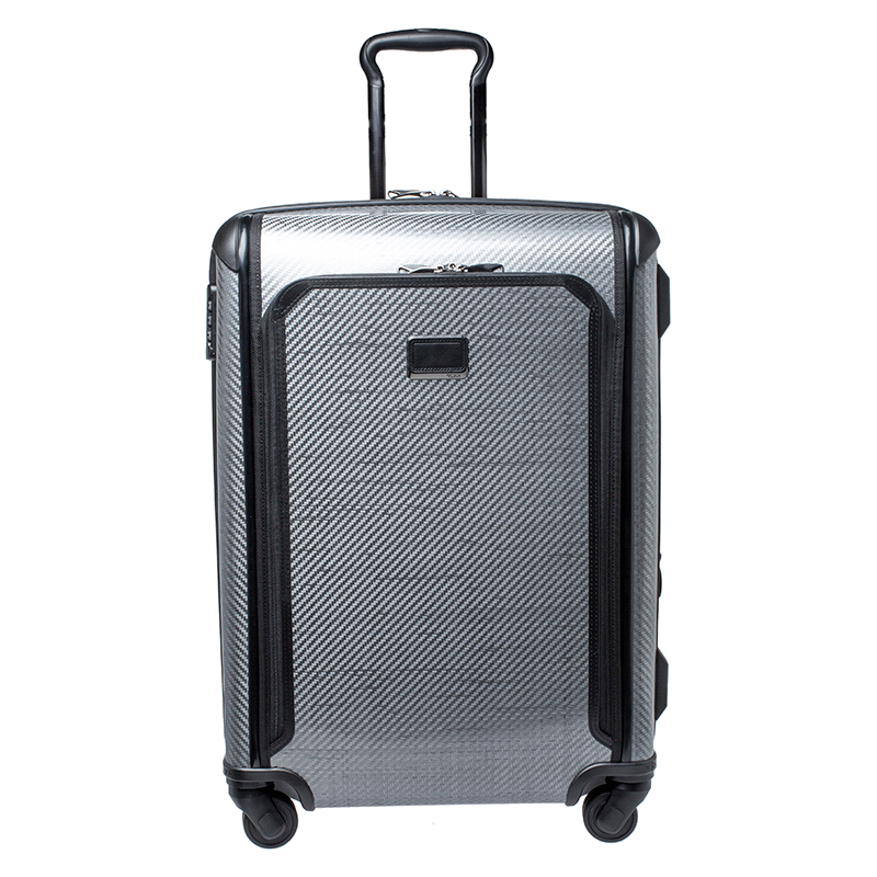 tumi carbon fiber suitcase