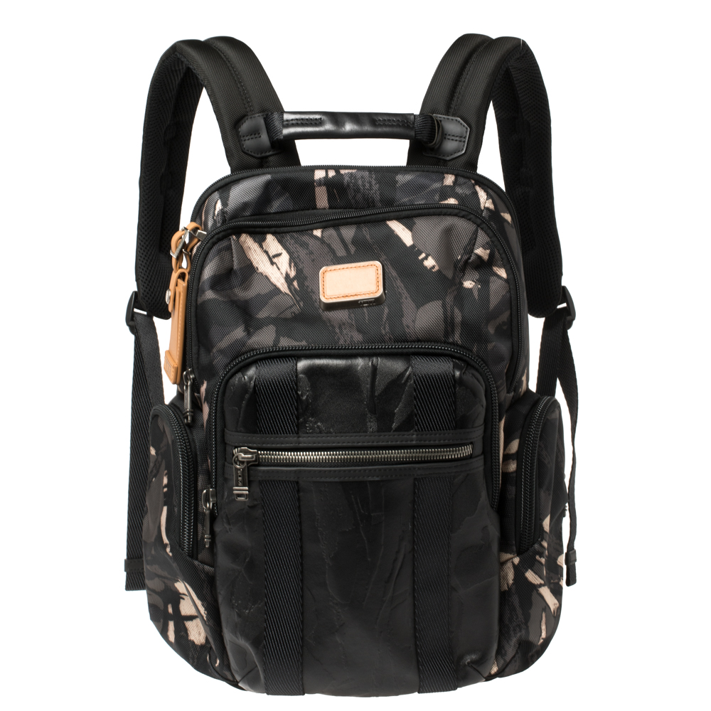 tumi nylon backpack