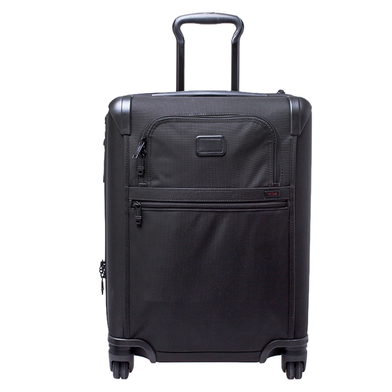 TUMI Black Nylon Alpha 2 Rolling Suitcase TUMI | The Luxury Closet