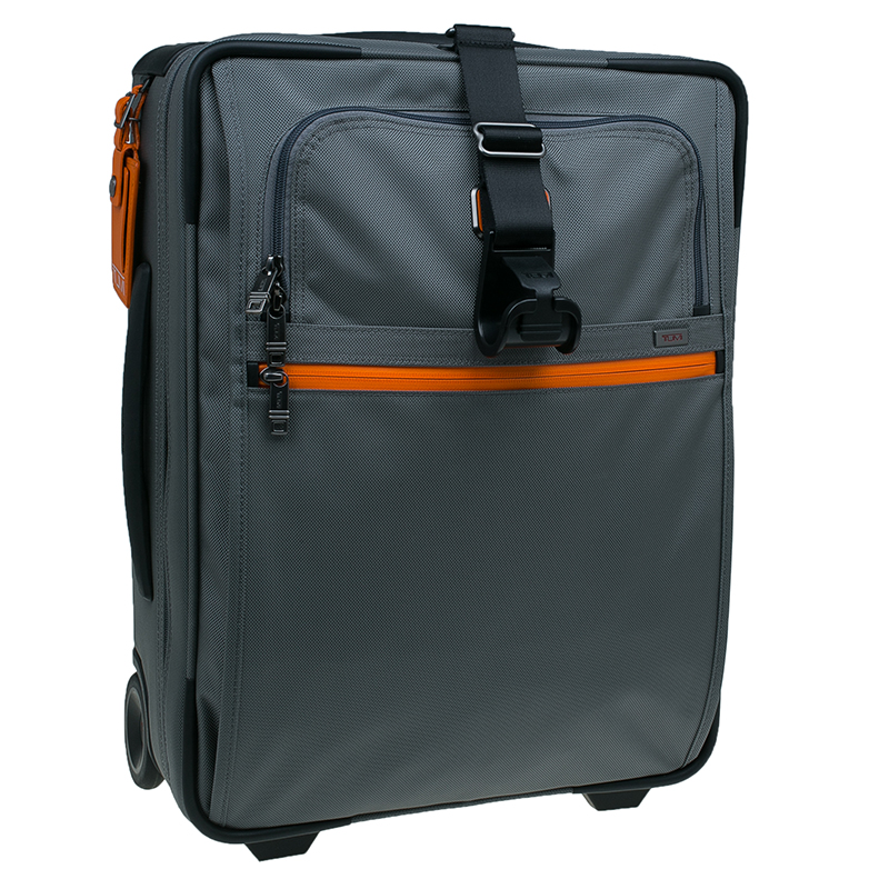 tumi orange carry on
