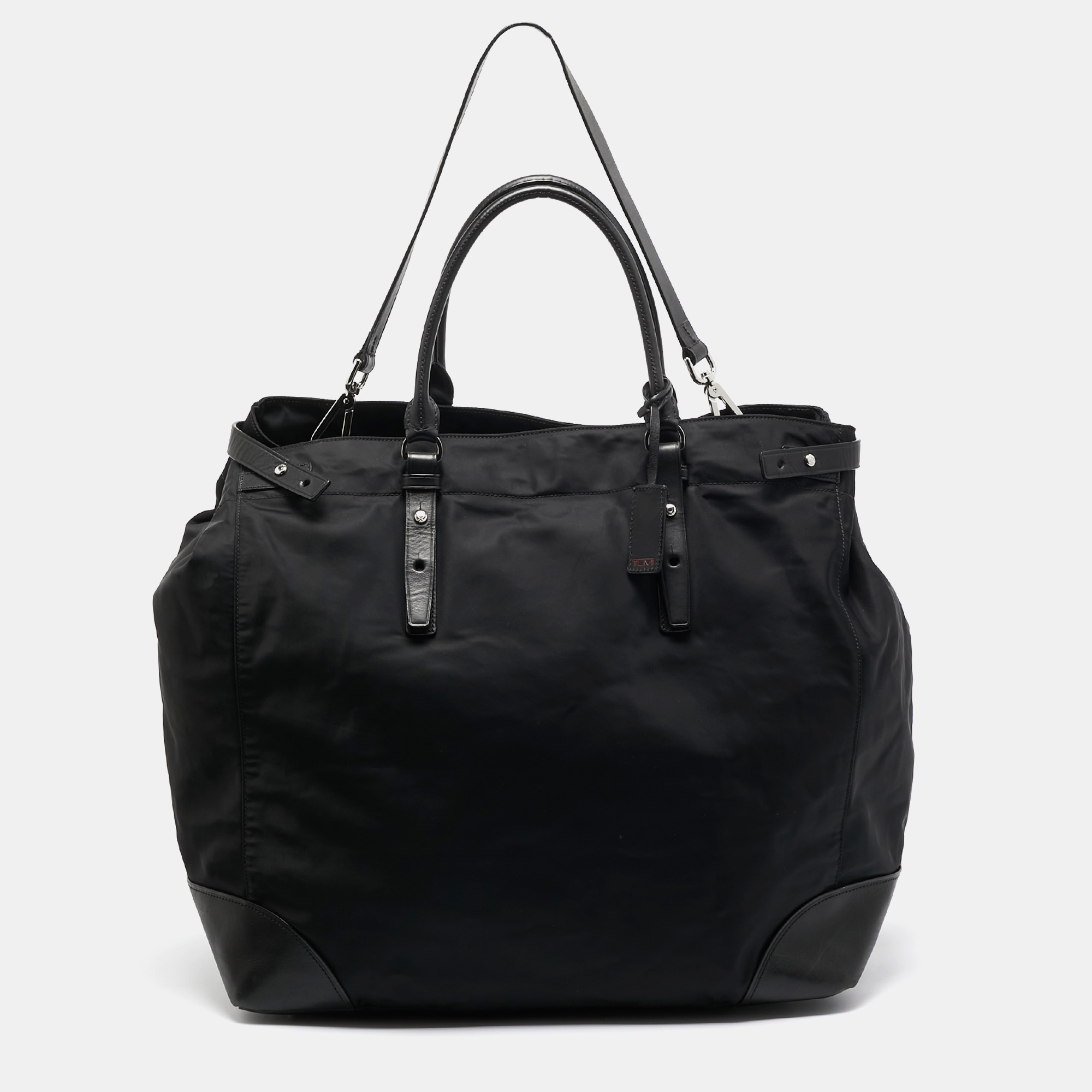 

TUMI Black Nylon Weekender Bag