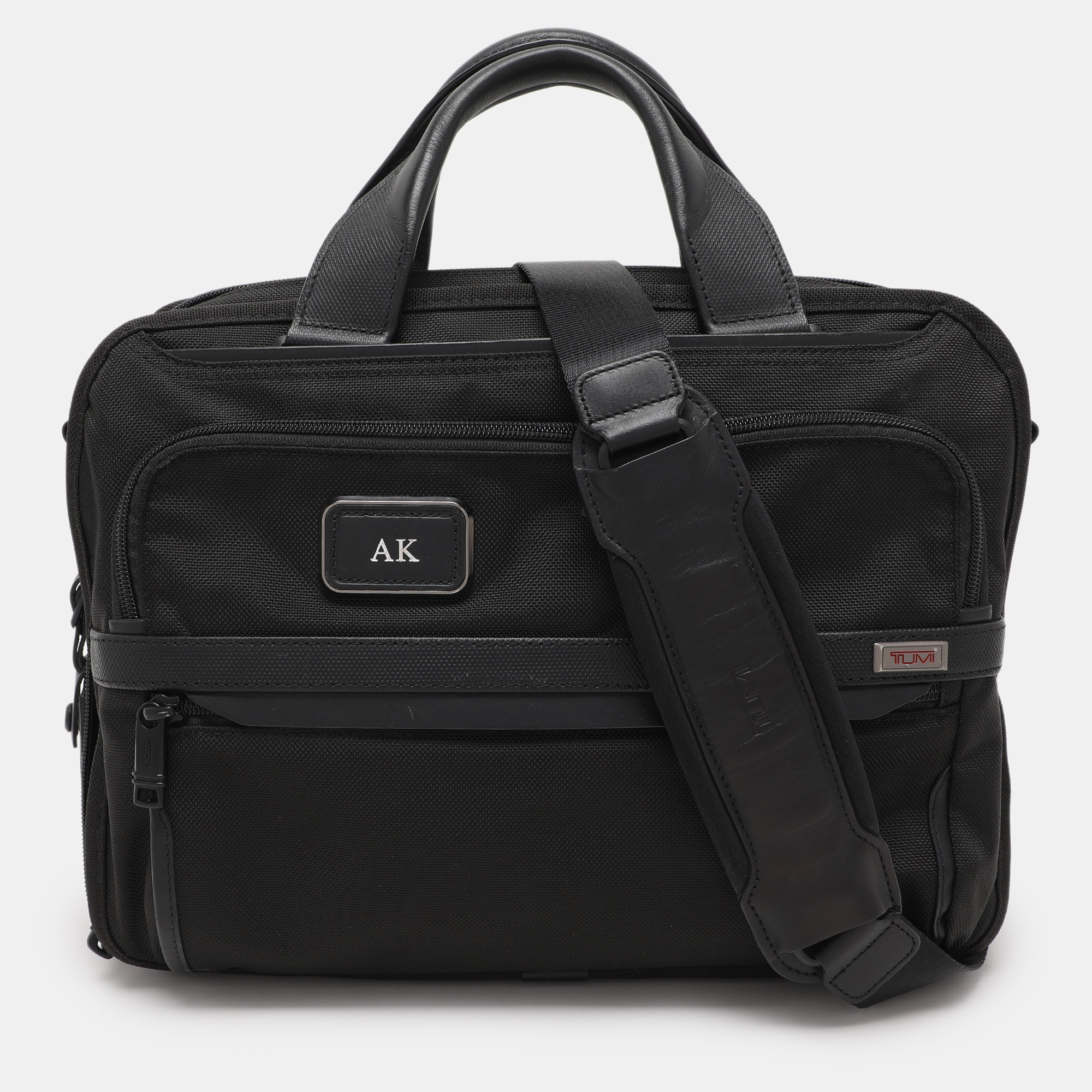 

TUMI Black Nylon Alpha 3 Laptop Bag