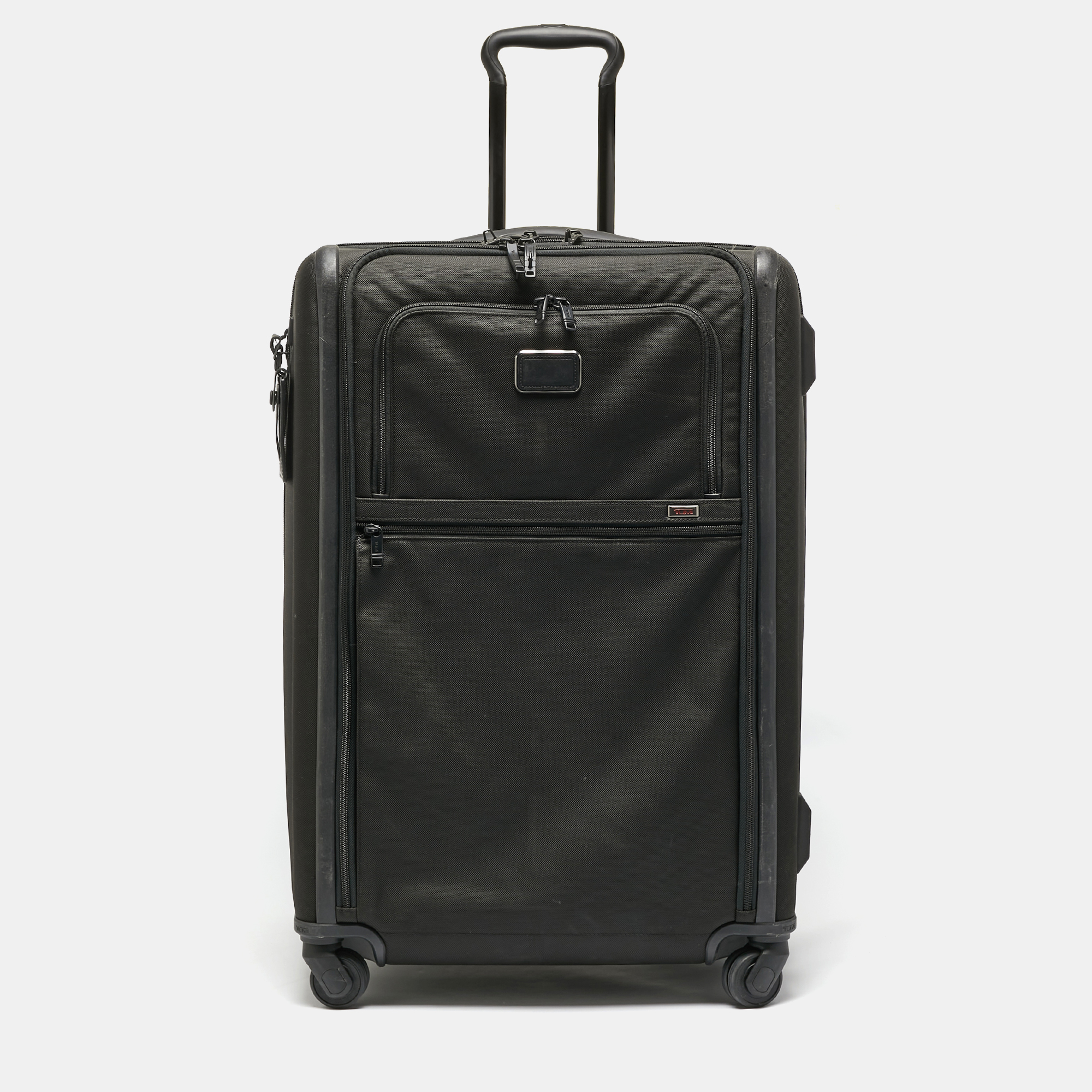 

TUMI Black Nylon 4 Wheeled Alpha 3 Expandable Short Trip Luggage